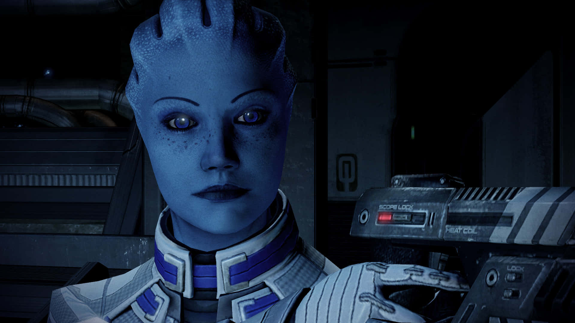 1920x1080 Download Liara T'Soni Powerful Asari Biologist and Telepath Wallpaper