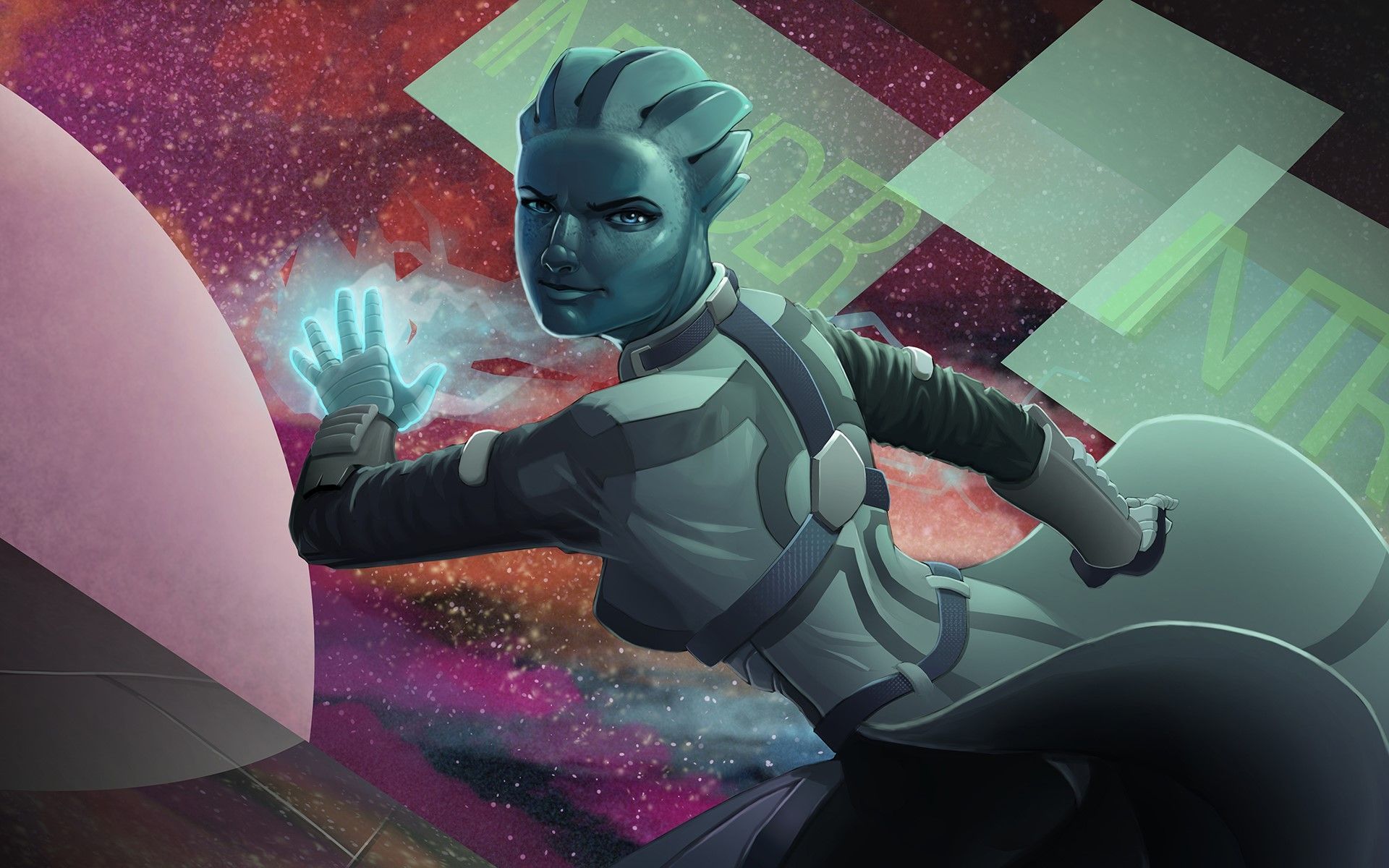 1920x1200 liara, Mass Effect, Aliens Gallery HD Wallpaper