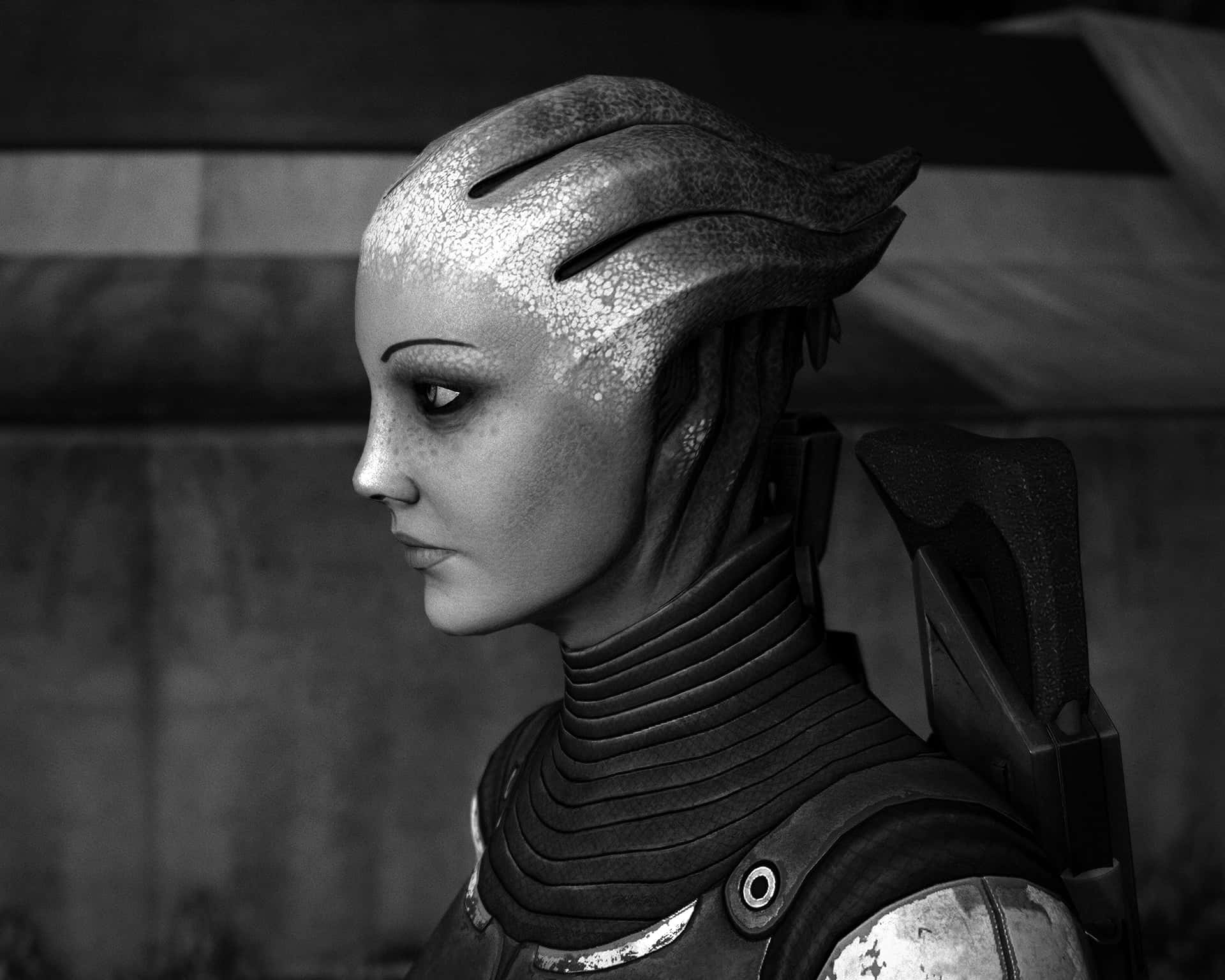 1920x1536 Download Liara T'soni, the intelligent Asari scientist in Mass Effect Wallpaper