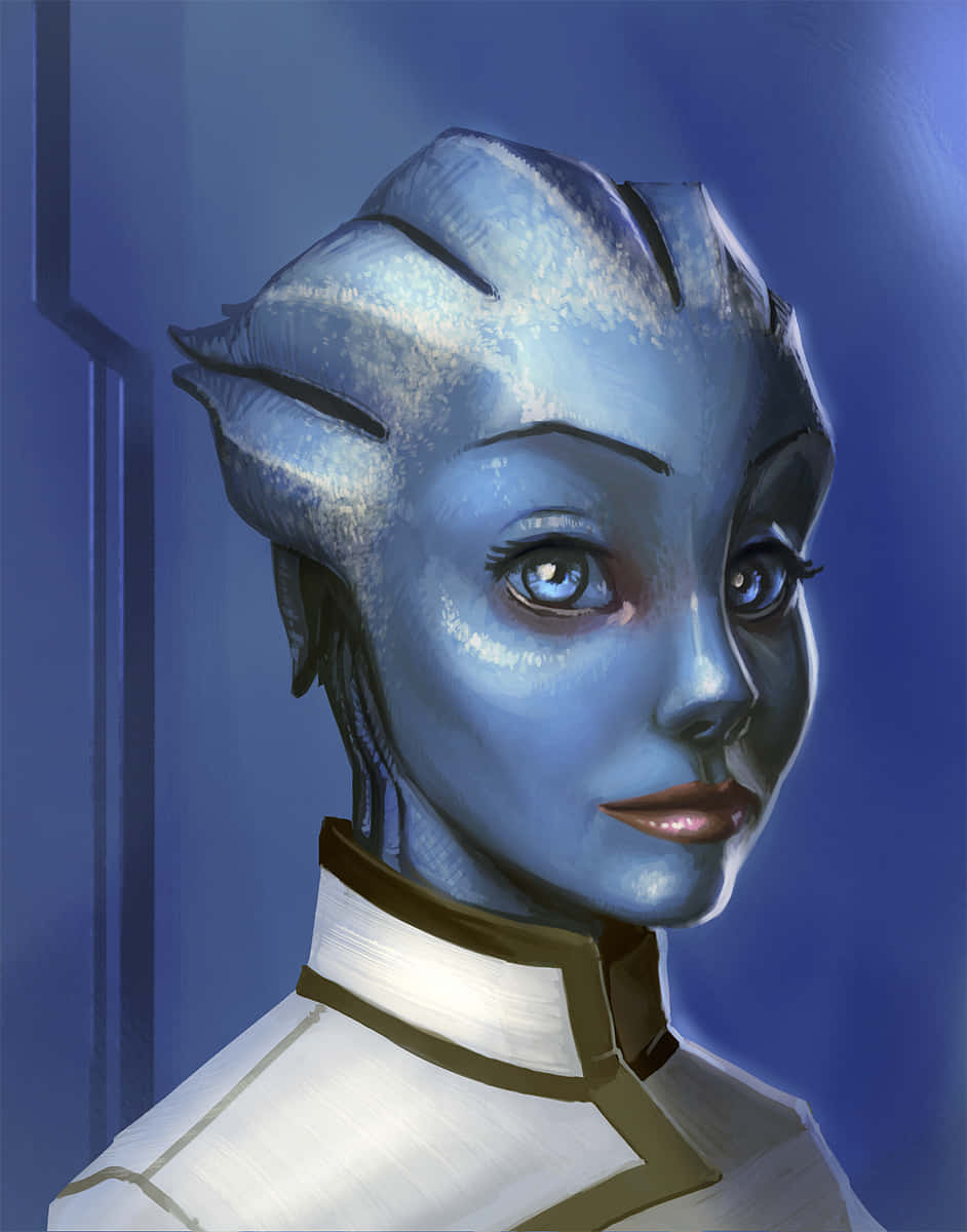 942x1200 Download Liara T'soni and Intellectual Asari from Mass Effect Wallpaper
