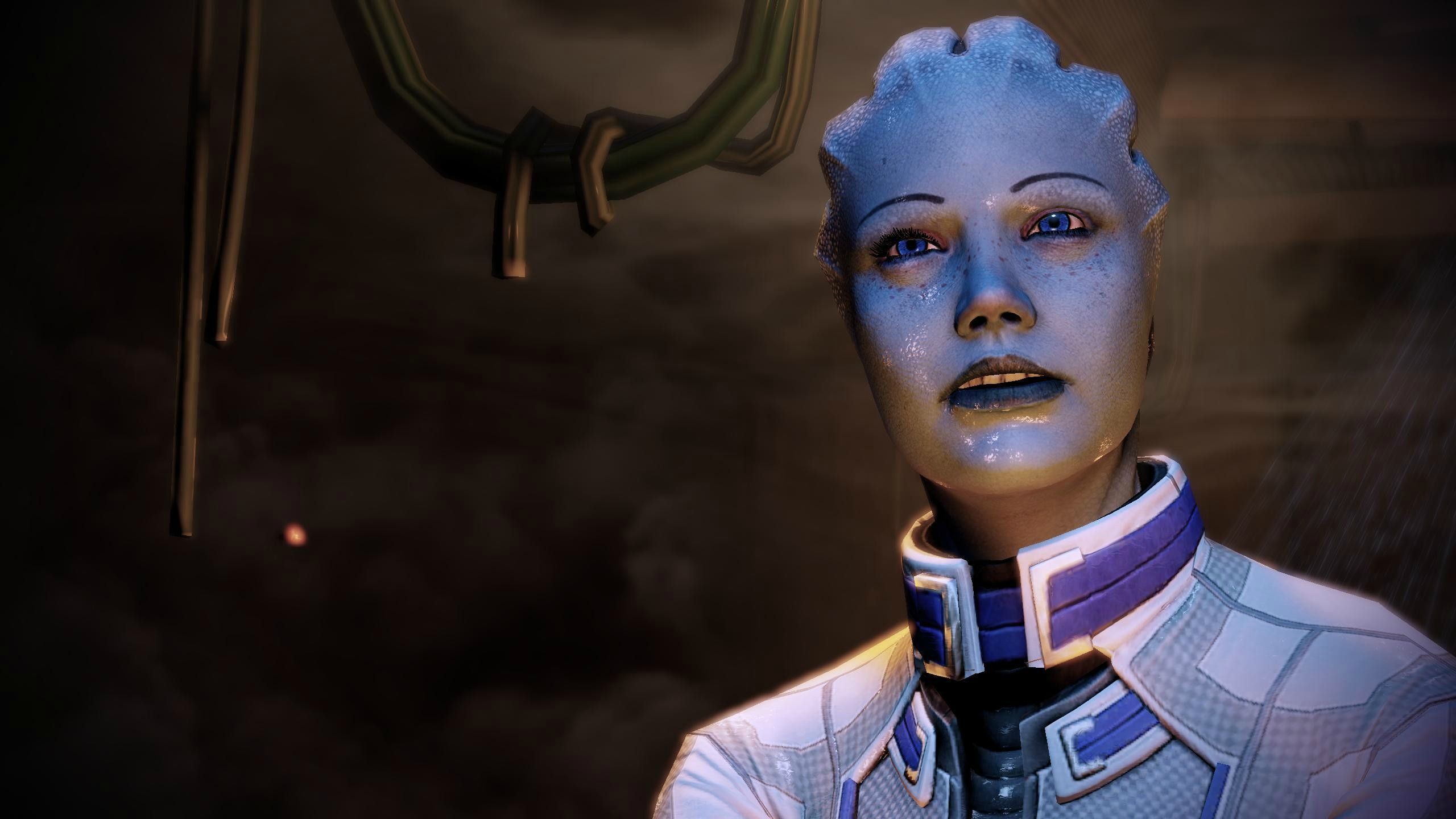2560x1440 HD desktop wallpaper: Mass Effect, Video Game, Liara T'soni download free picture
