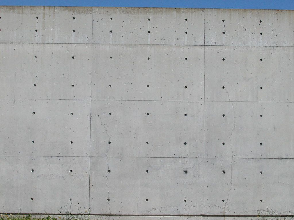 1024x768 Concrete wall, Tadao Ando Vitra
