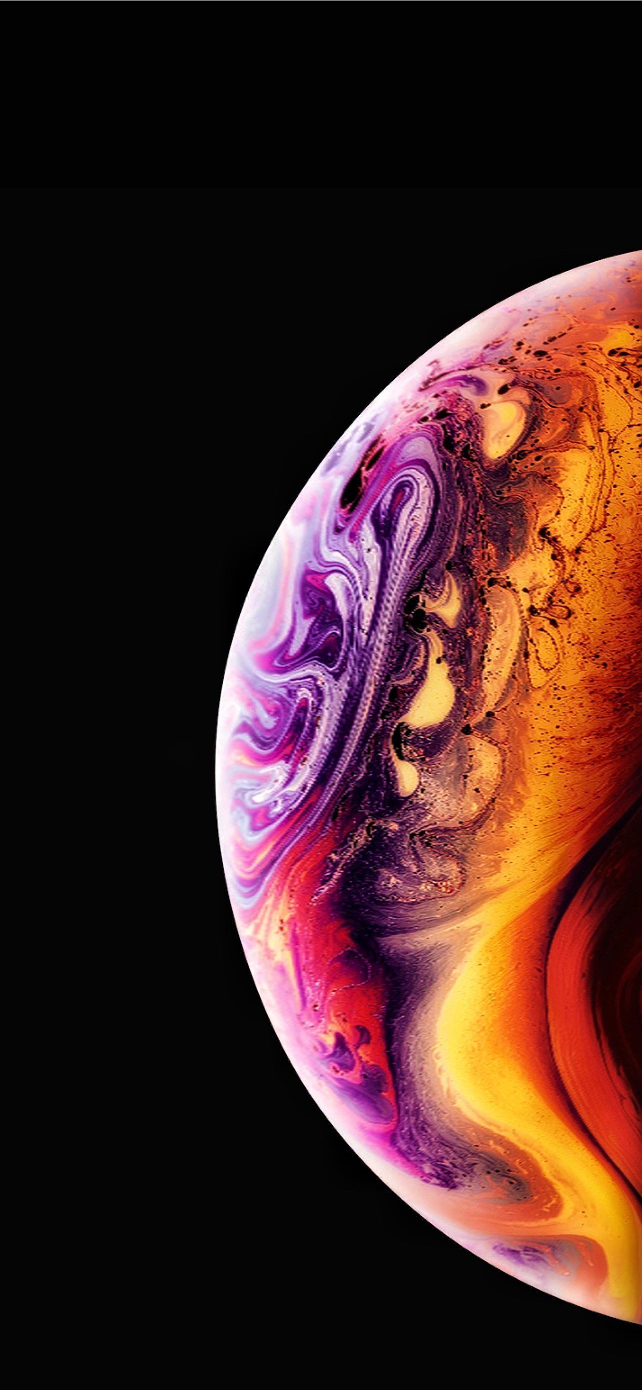 1284x2778 Amoled Stock Cave iPhone Wallpaper Free Download