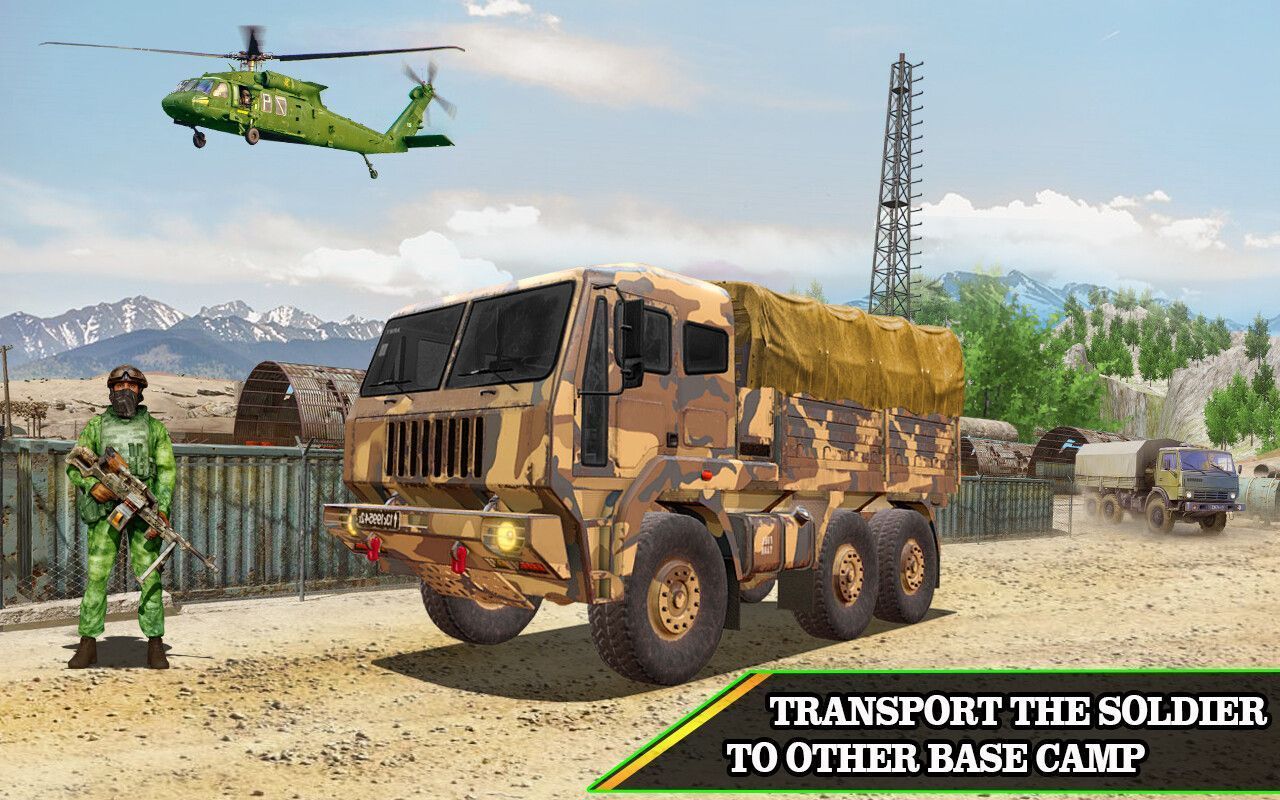 1280x800 Army Truck Game