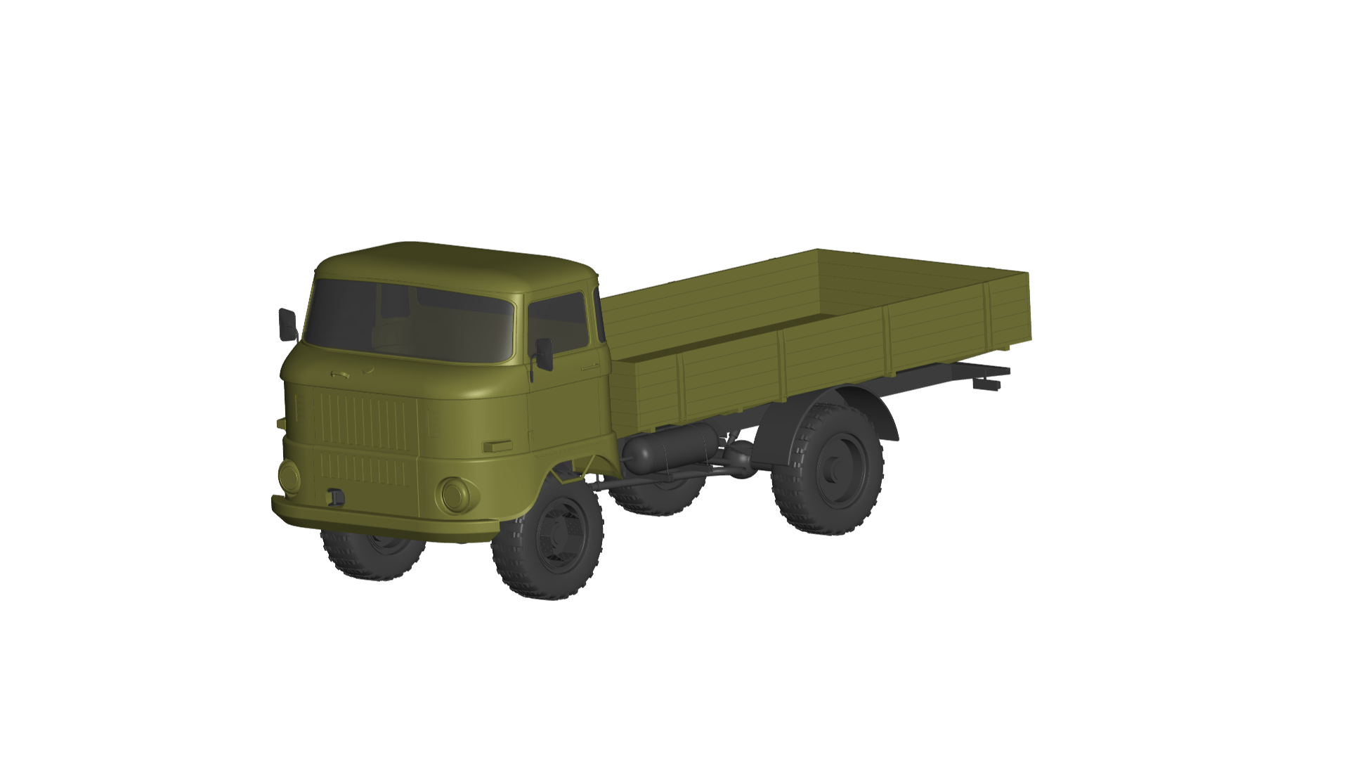 1920x1080 3D file Army truck・3D printable model to download・Cults
