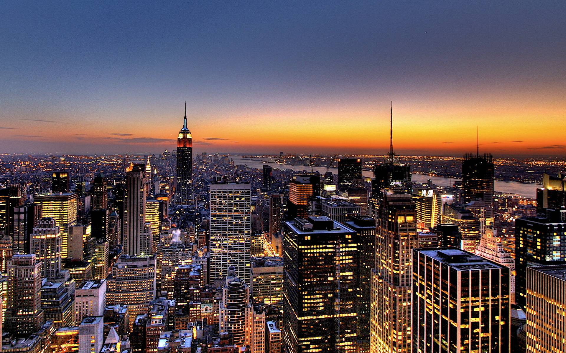 New York's breathtaking Desktop backgrounds New York skyline For city lovers