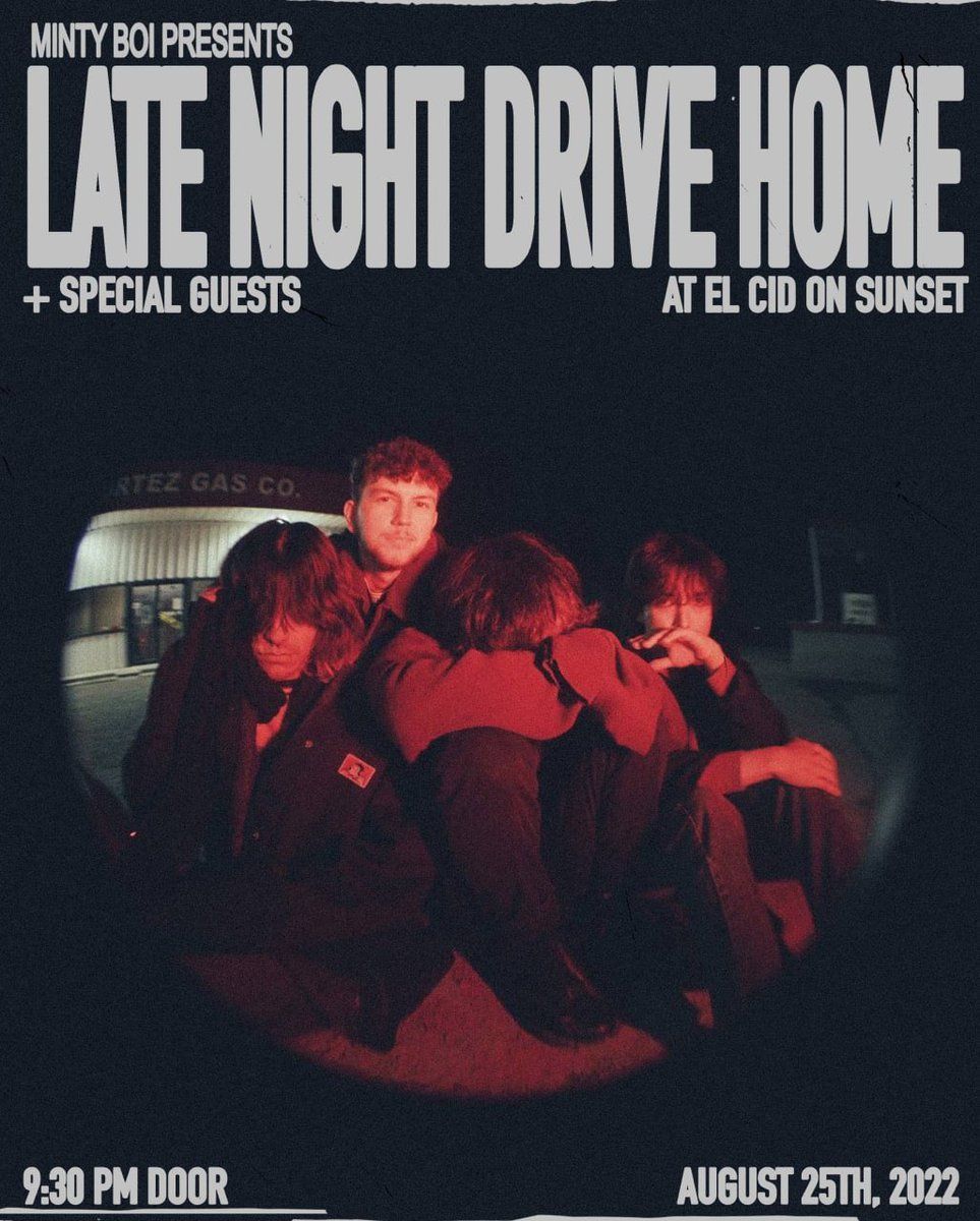 963x1200 late night drive home on X: we are playing los angeles august 25th, tix on sale now ALL AGES / X