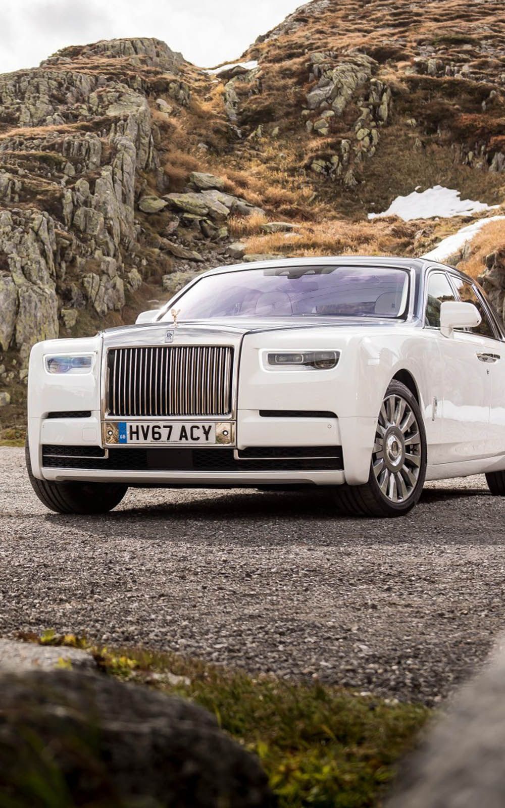1000x1600 Rolls Royce Phantom White 4K Ultra HD Mobile Wallpaper
