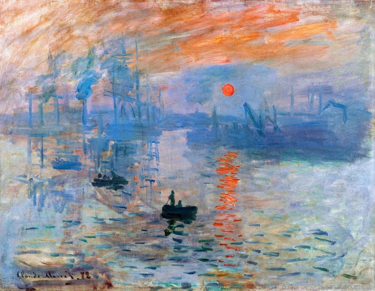 1200x932 Buy Impression Sunrise Monet Art Mural Wallpaper (SqM) at 20% off