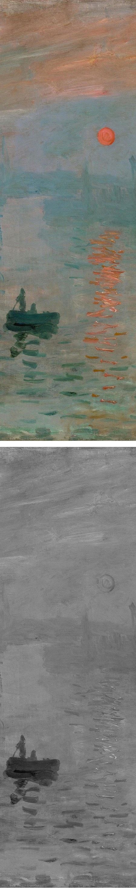 450x2925 Values in Monet's Impression, Sunrise