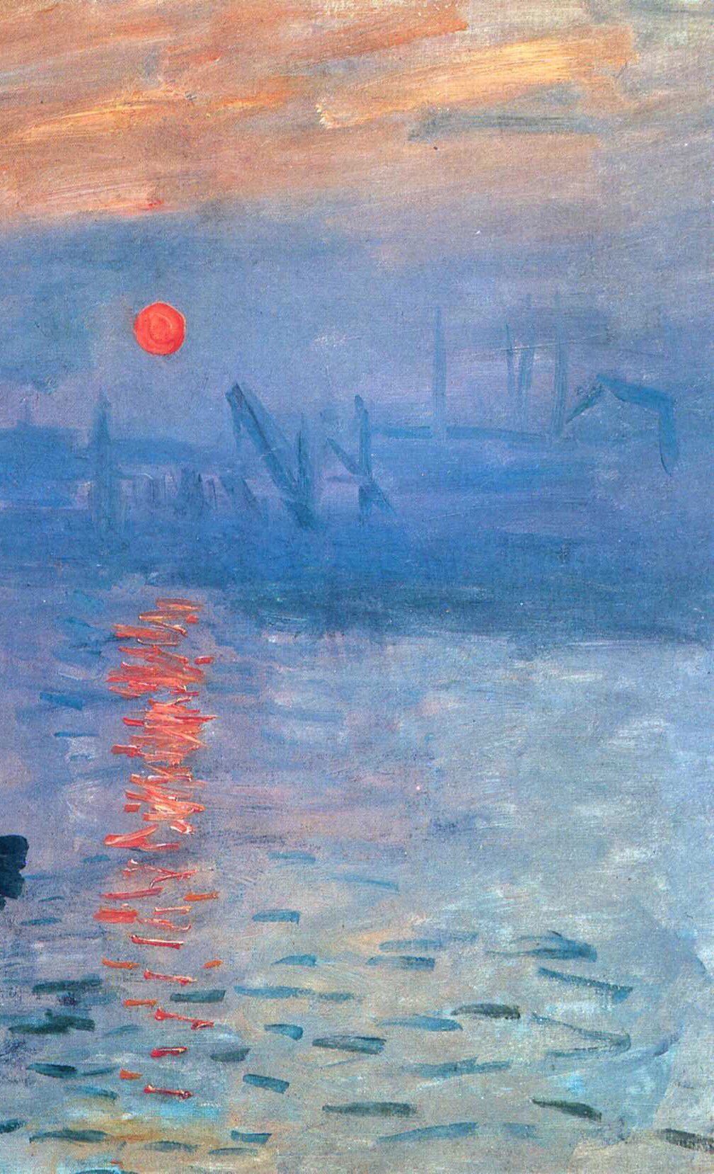 1009x1658 jean Monet, Impression, Sunrise. 1872