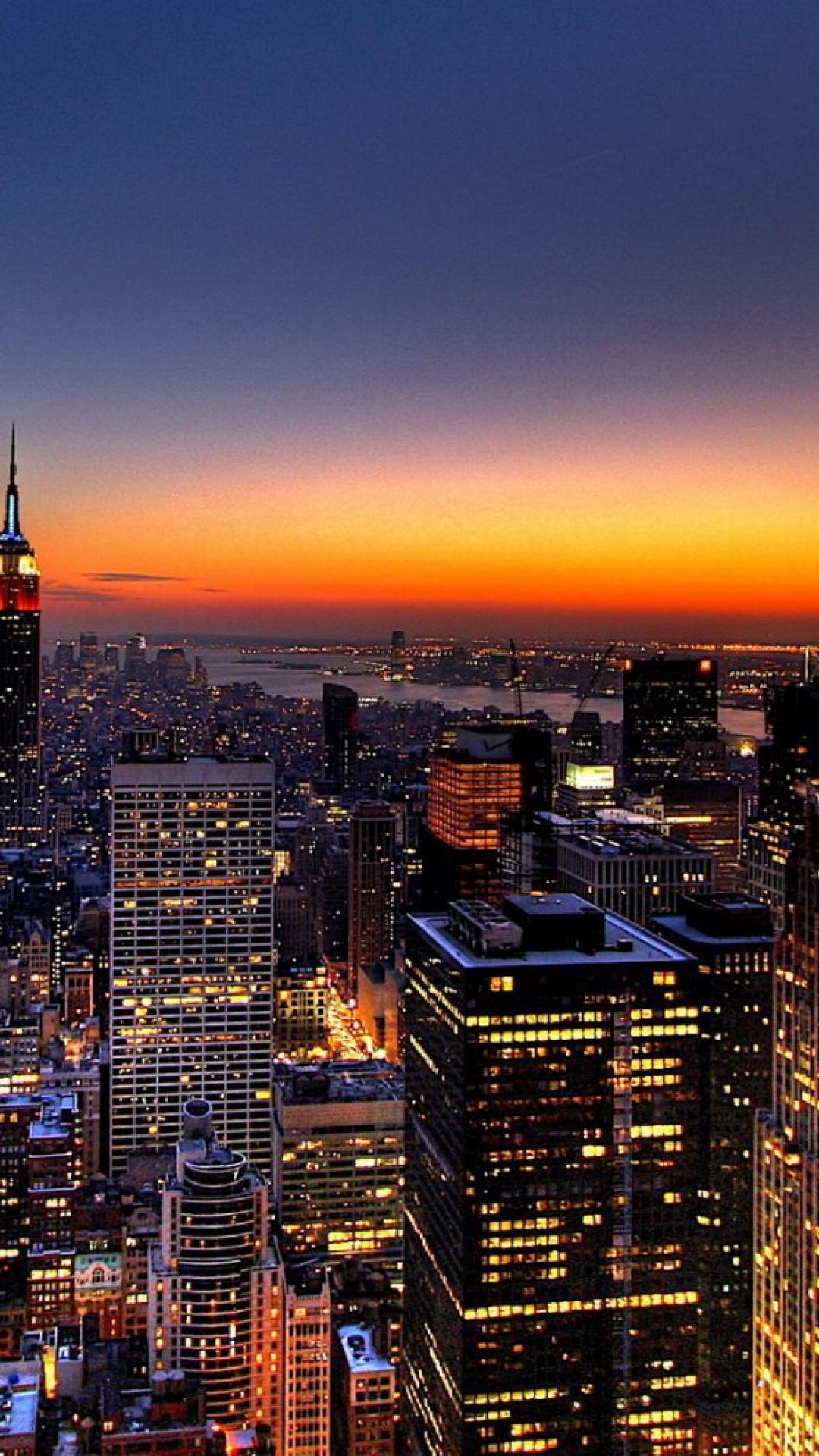 1080x1920 New York Skyline wallpaper