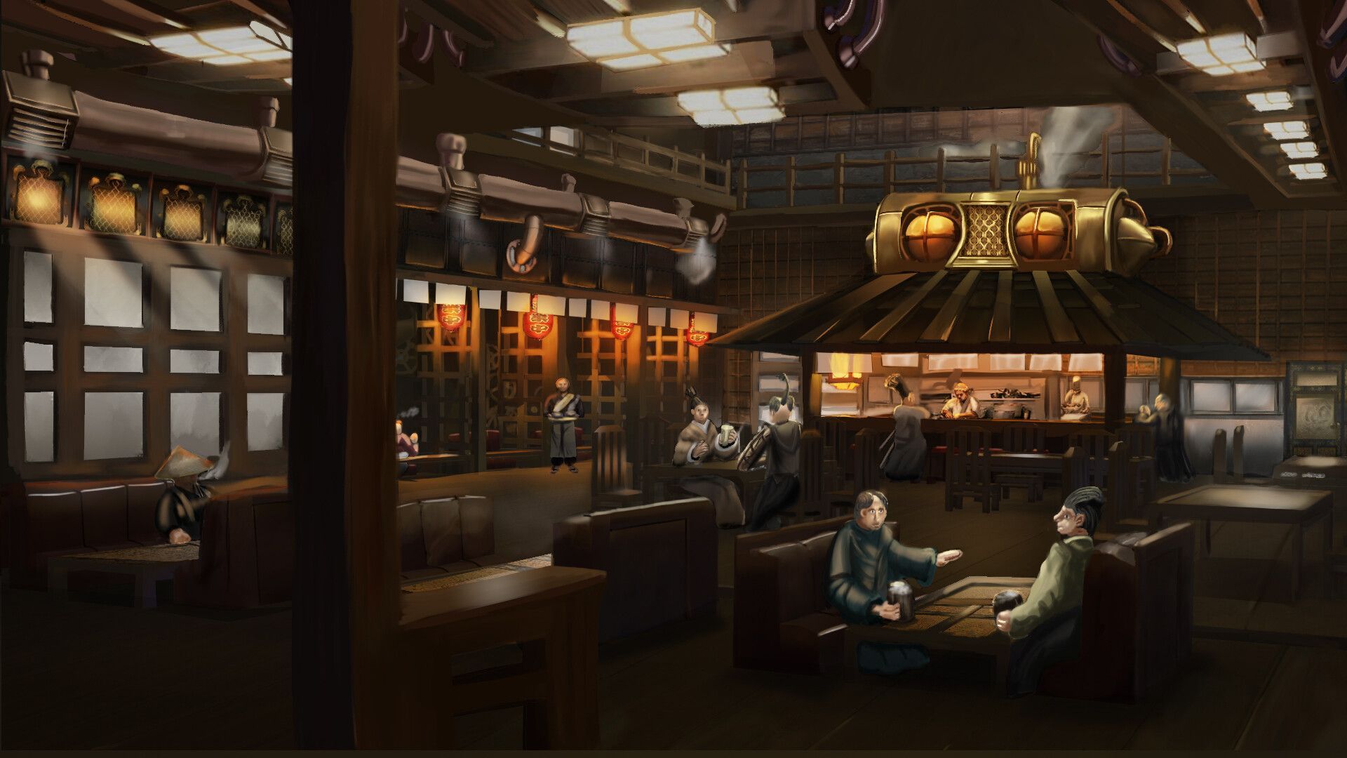 1920x1080 Izakaya (IP project)