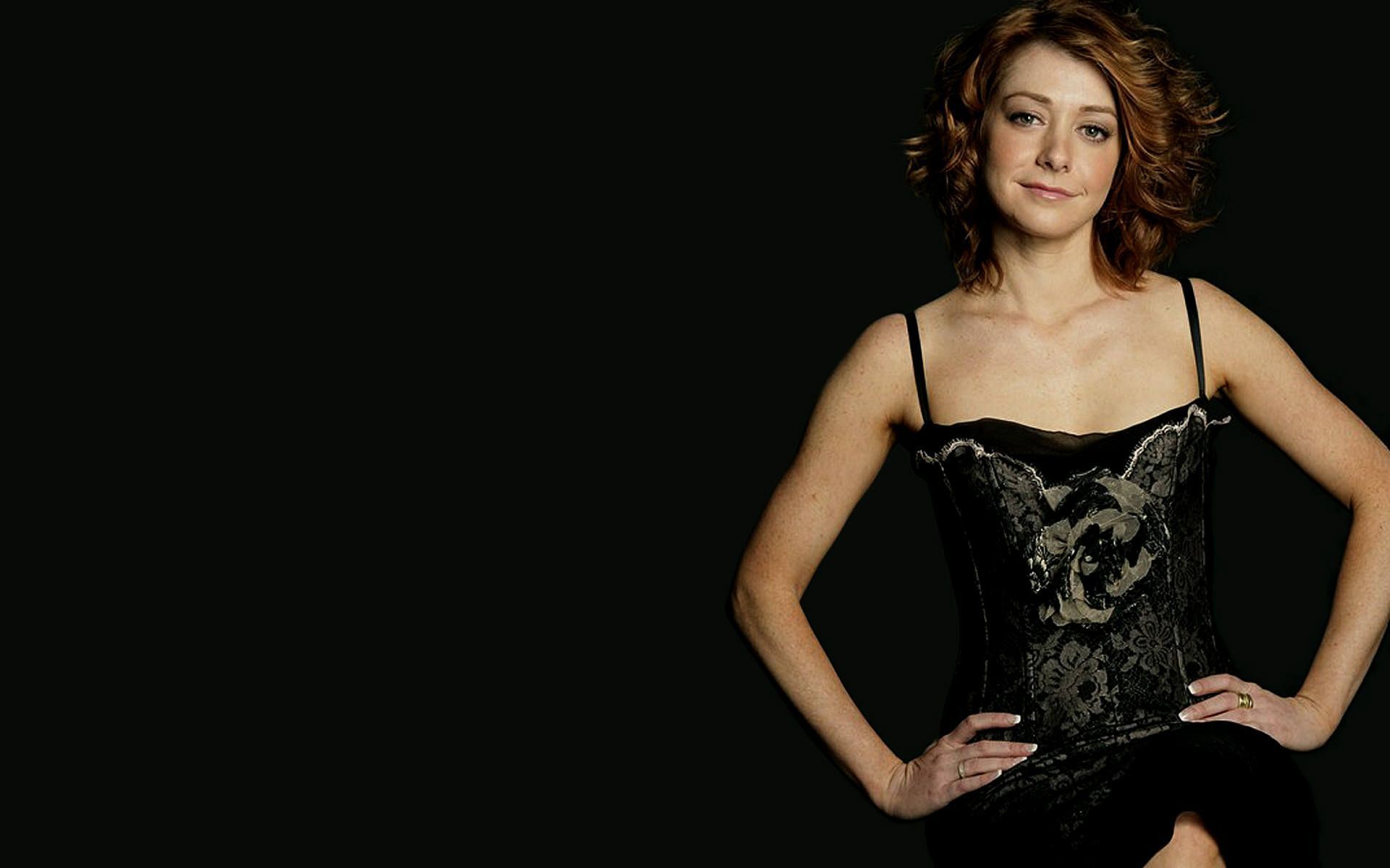 1920x1200 Celebrity Alyson Hannigan HD Wallpaper