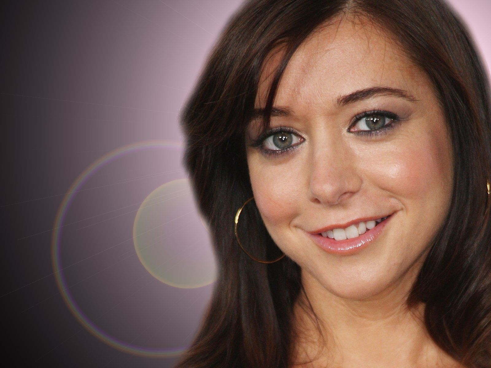 1600x1200 Alyson Hannigan Wallpaper