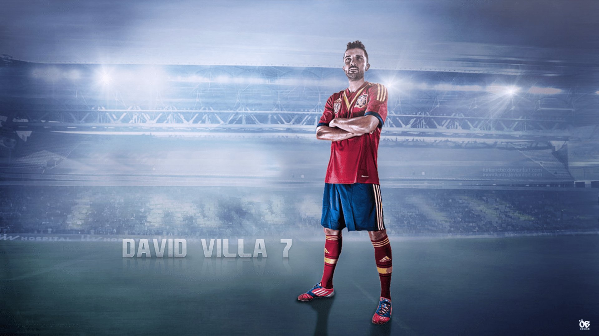 1920x1080 David Villa HD, Spain National Football Team Gallery HD Wallpaper