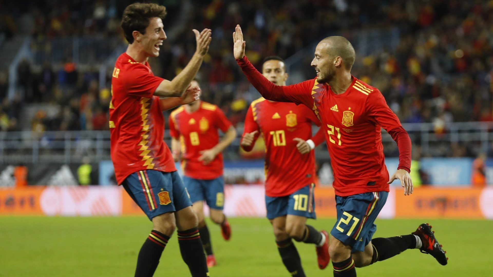 1920x1080 Spain National Team Wallpaper 2018