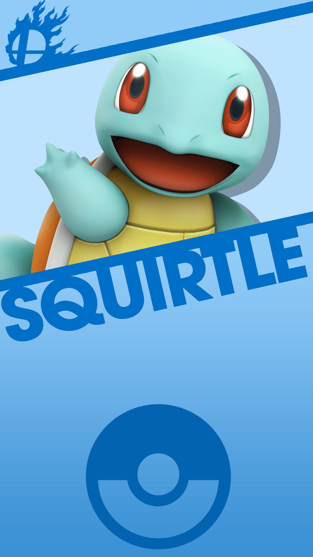 squirtle with pokeball