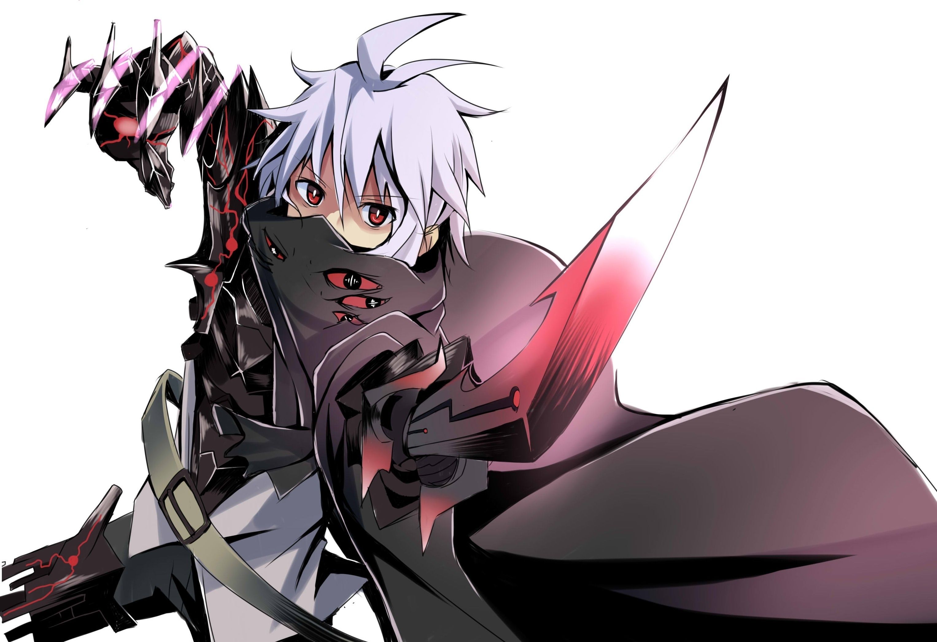 3053x2094 Wallpaper Black Haired Male Anime Character, Background Free Image