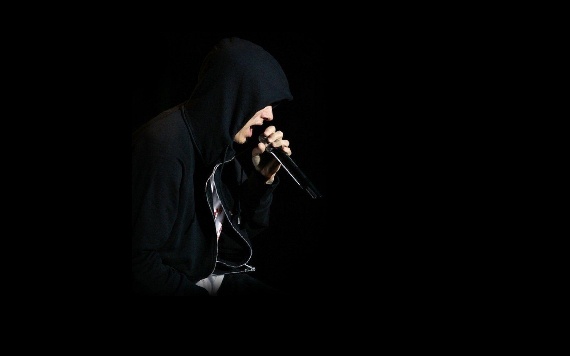 Eminem 4k Dark Wallpaper