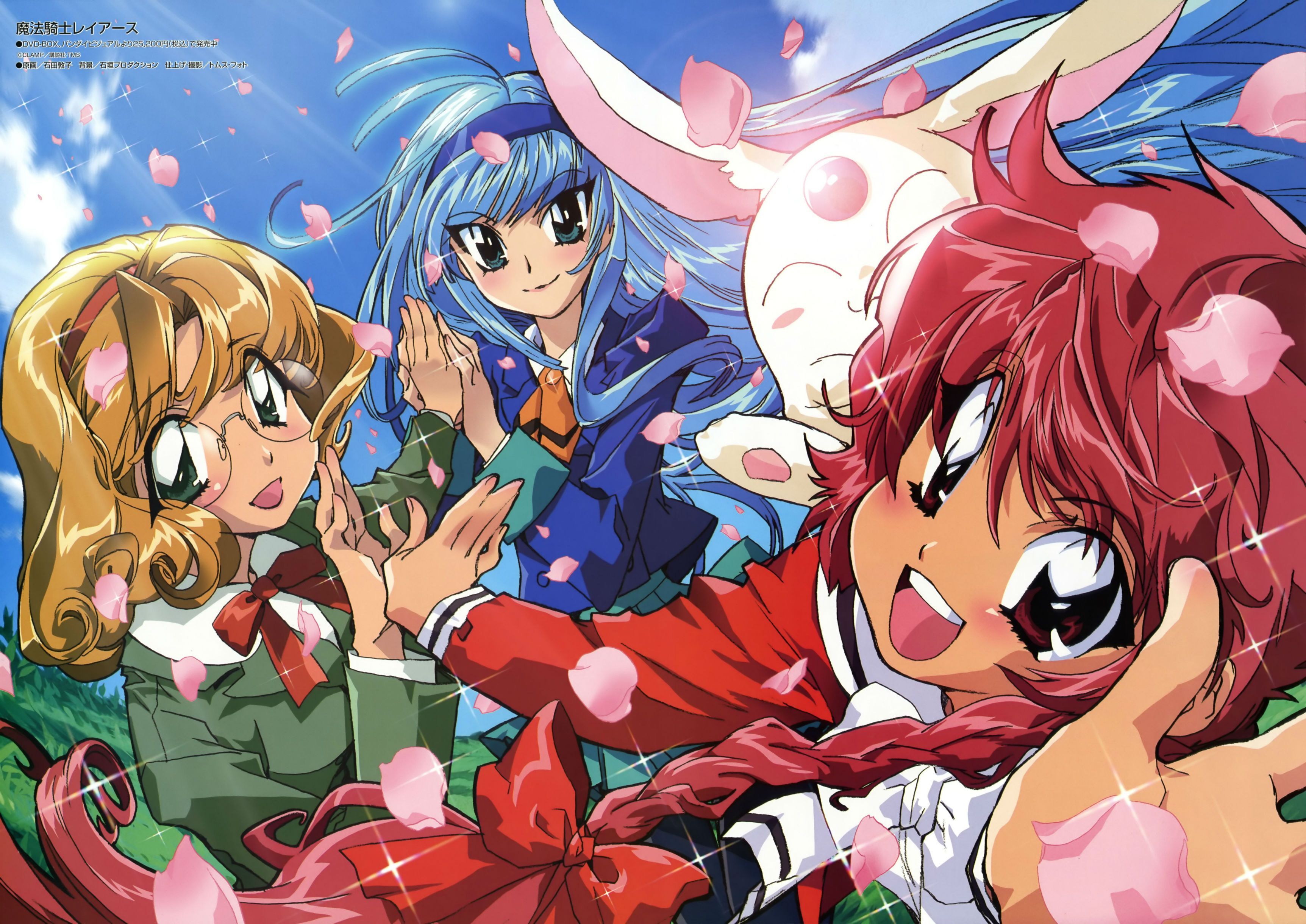 3448x2440 Anime Magic Knight Rayearth HD Wallpaper