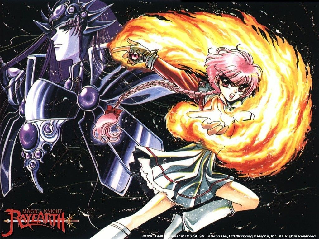 1024x768 Magic Knights Rayearth Wallpaper: zagato and hikaru. Magic knight rayearth, Knight, Anime