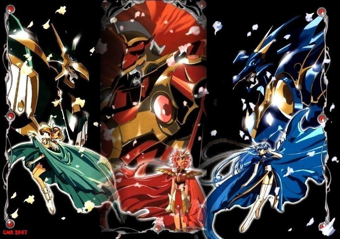 1091x767 Magic Knight Rayearth Wallpaper