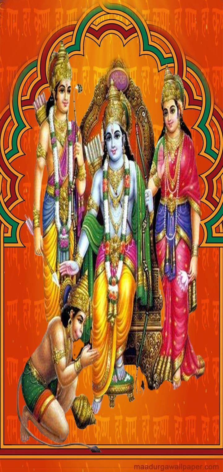 720x1520 Lord Ram Darbar Wallpaper Download