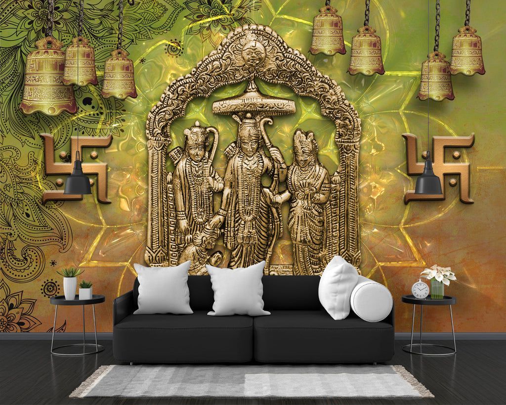 1024x819 Lord Ram Darbar Wallpaper