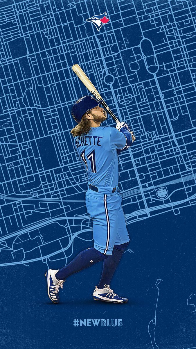 675x1200 Let's Go Blue Jays Wallpaper