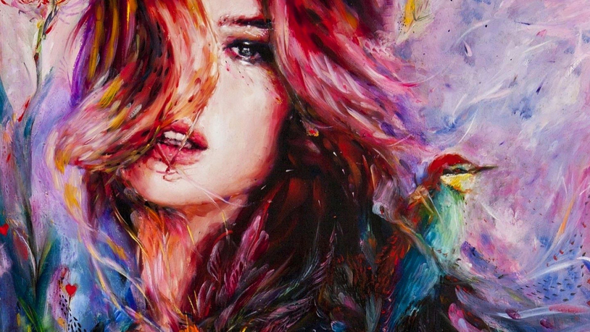 Women Painting Wallpapers - Top Free Women Painting Backgrounds