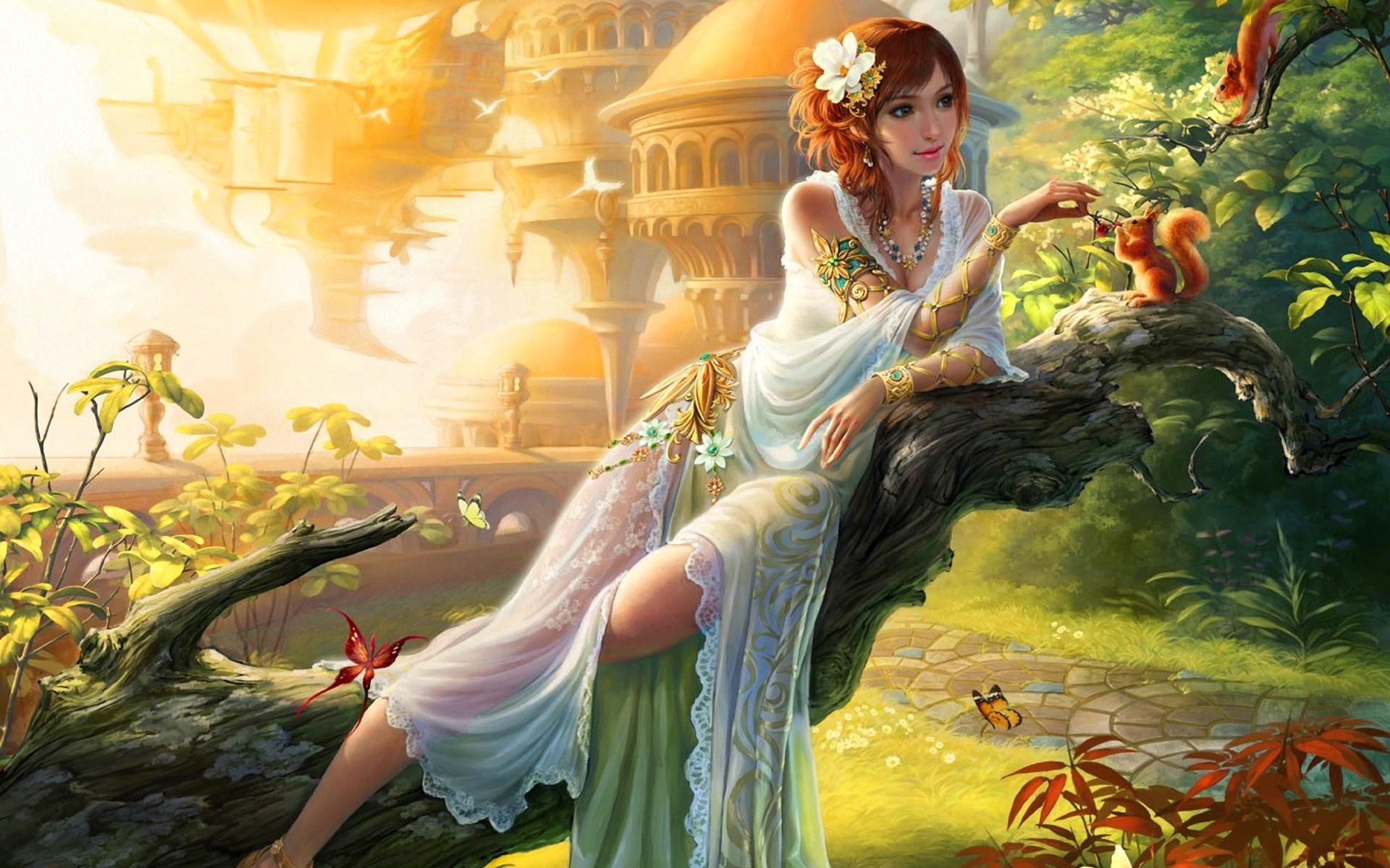 1920x1200 Famous Painting Women Wallpaper