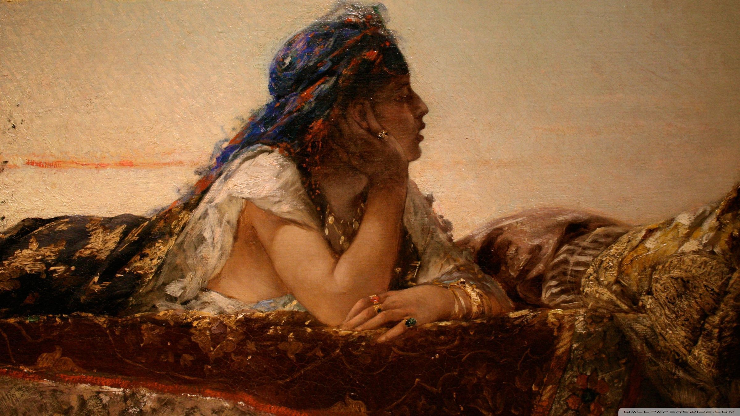 2400x1350 Woman Painting Montreal Museum Of Fine Arts Ultra HD Desktop Background Wallpaper for 4K UHD TV : Widescreen & UltraWide Desktop & Laptop : Tablet