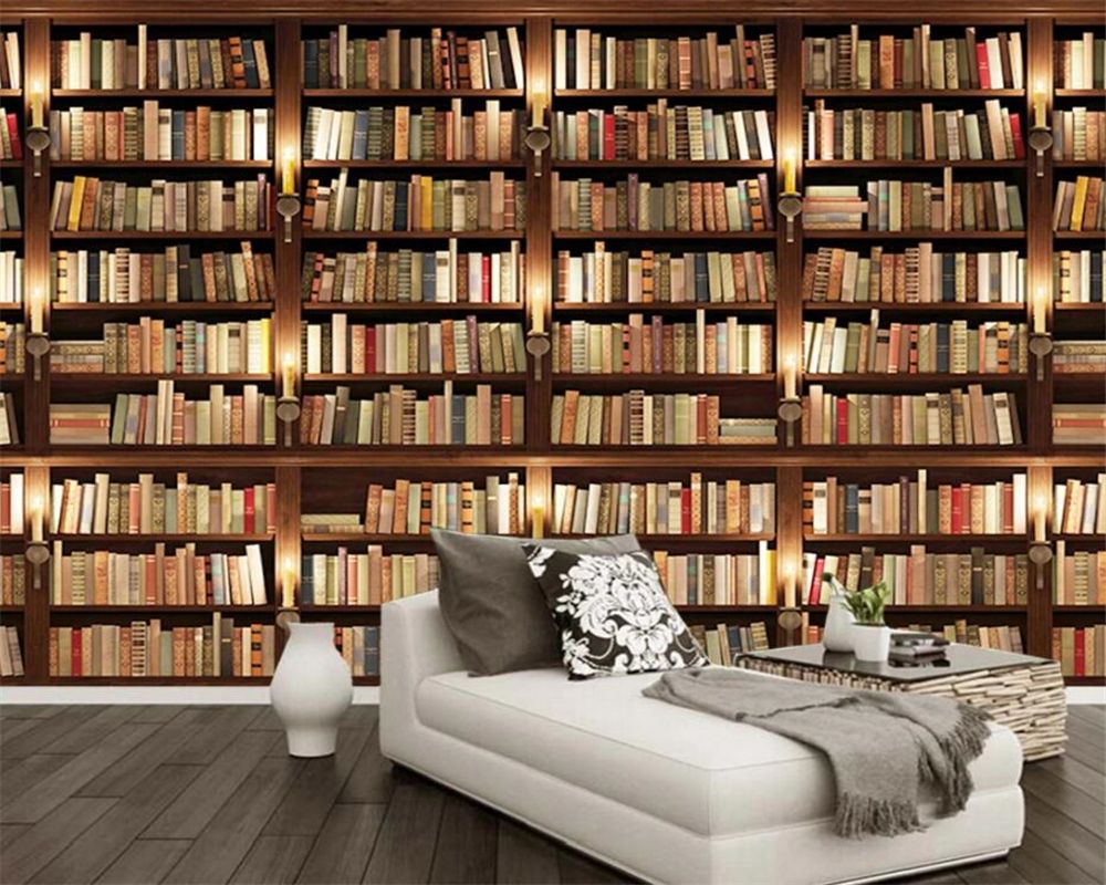 Book Shelves Wallpapers - Top Free Book Shelves Backgrounds ...