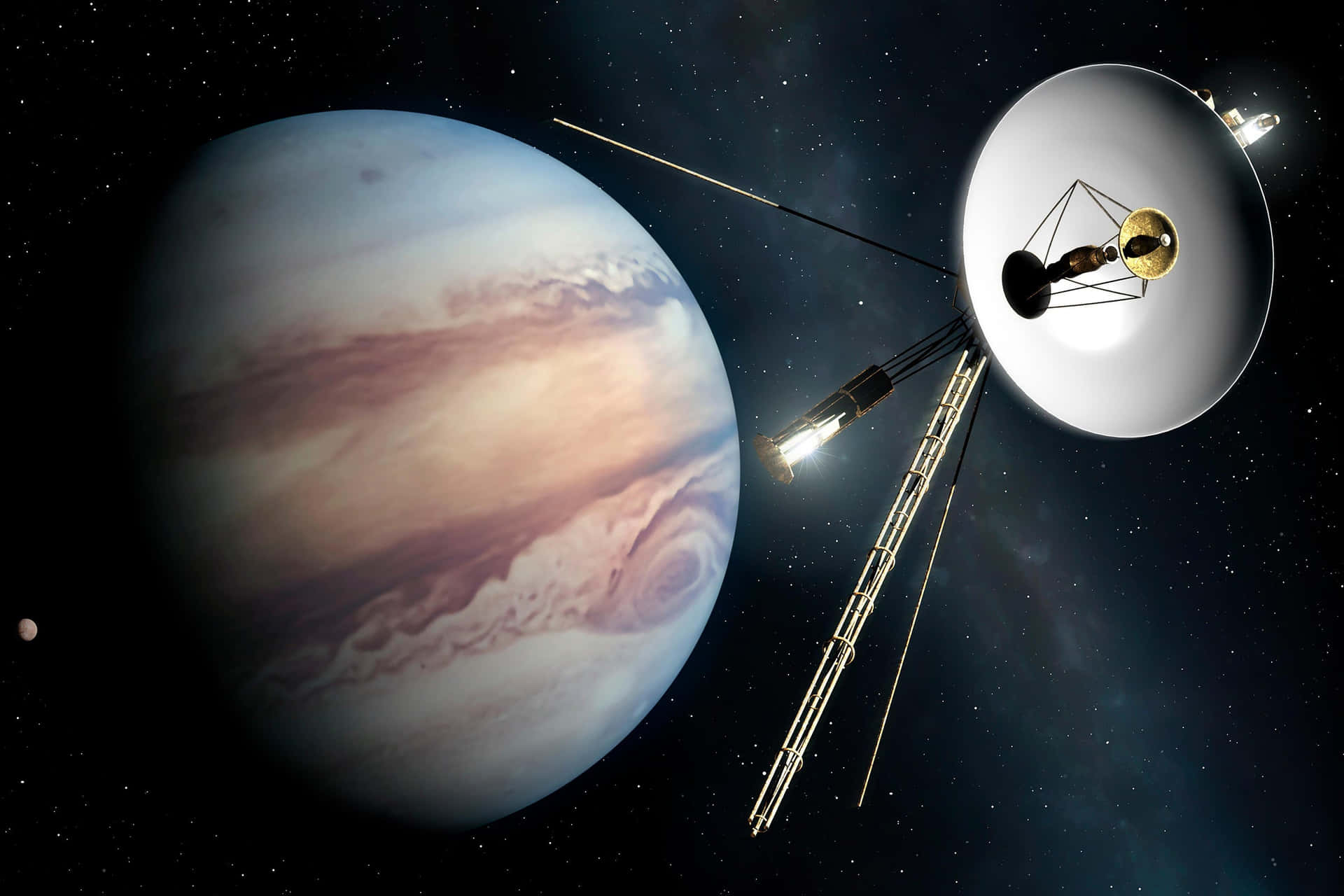 1920x1280 Download Voyager 1 Passes Planet Jupiter Picture