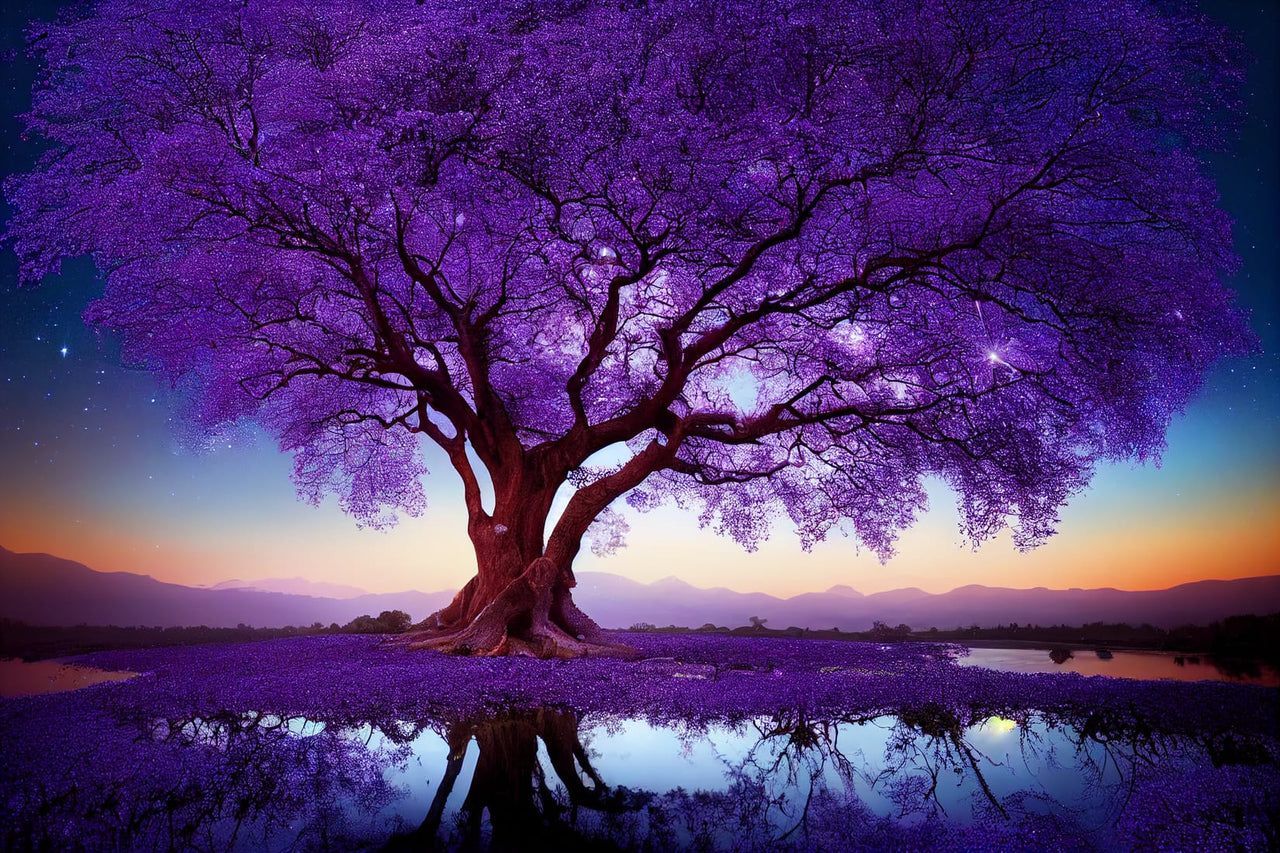 1280x853 The Blue Jacaranda Tree at the Edge of the Universe