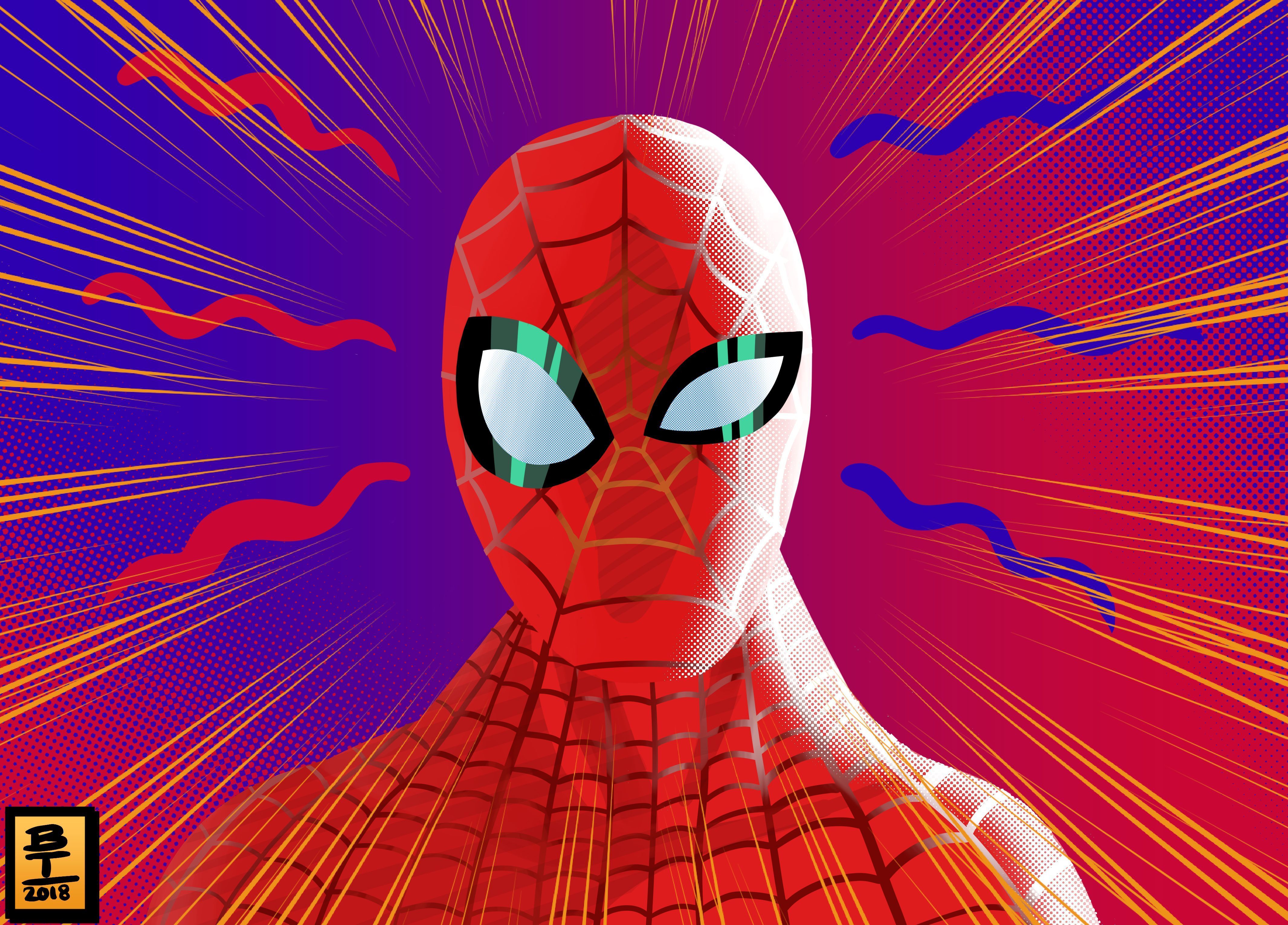 4263x3061 Spiderman Abstract Art 4k, HD Superheroes, 4k Wallpaper, Image, Background, Photo and Picture