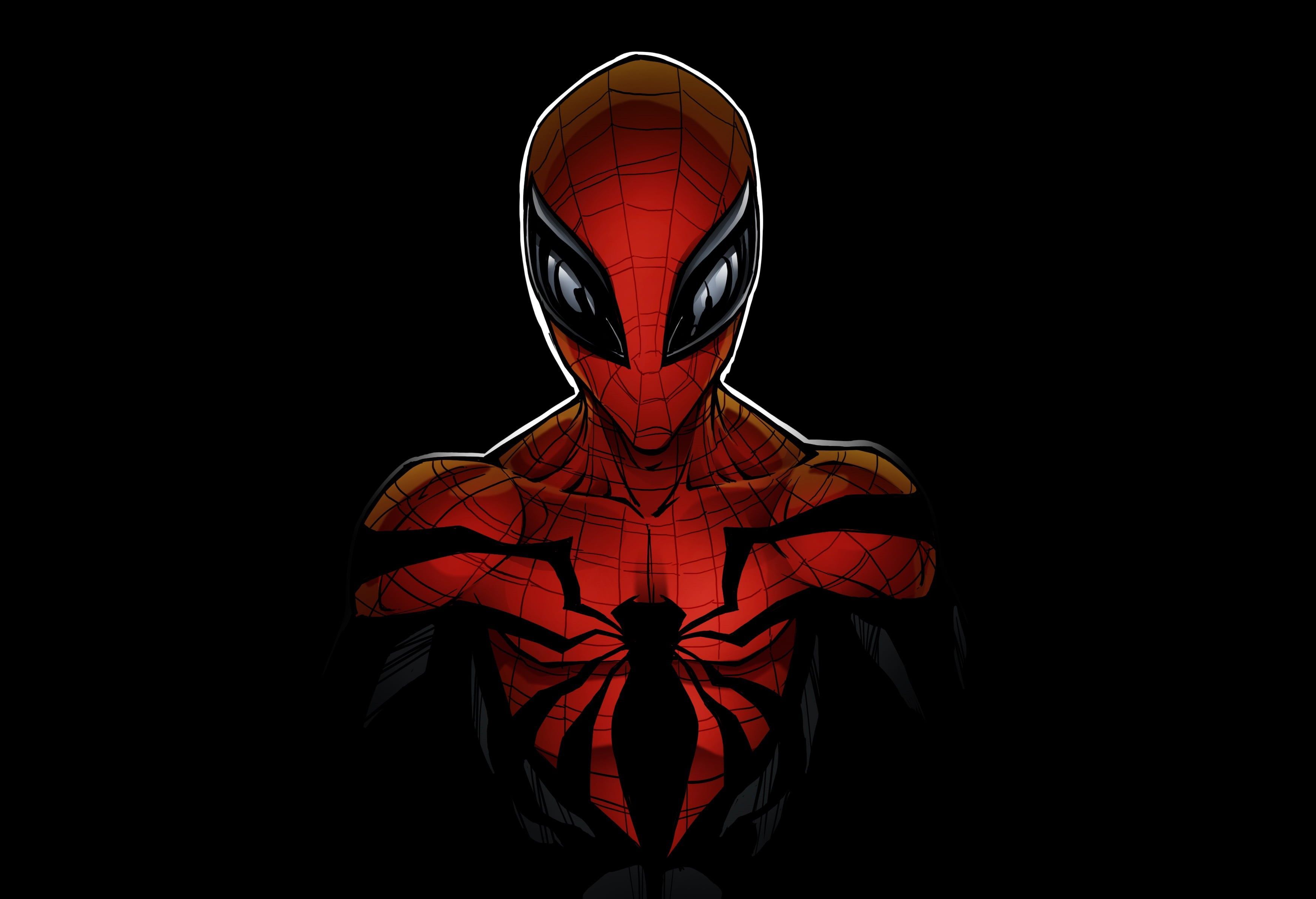 3508x2397 Wallpaper / abstract, wallpaper, indoors, man, orange color, dark, human representation, men, front view, vector, clothing, marvel comics, evil, Otto Octavius, halloween free download