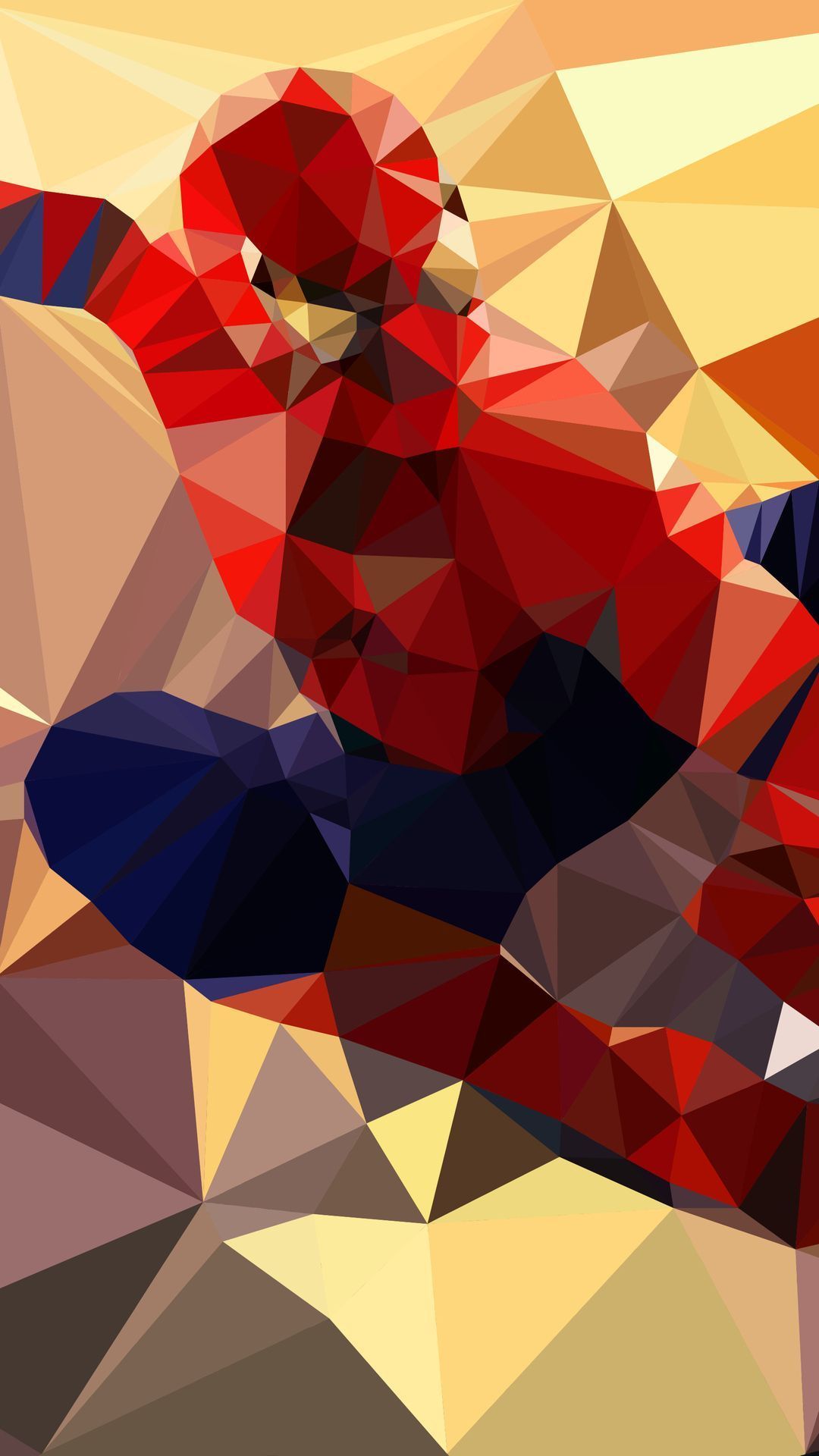1080x1920 Low Poly Spiderman Art iPhone 6s, 6 Plus, Pixel xl , One Plus 3t, 5 HD 4k Wallpaper, Image, Background, Photo and Picture