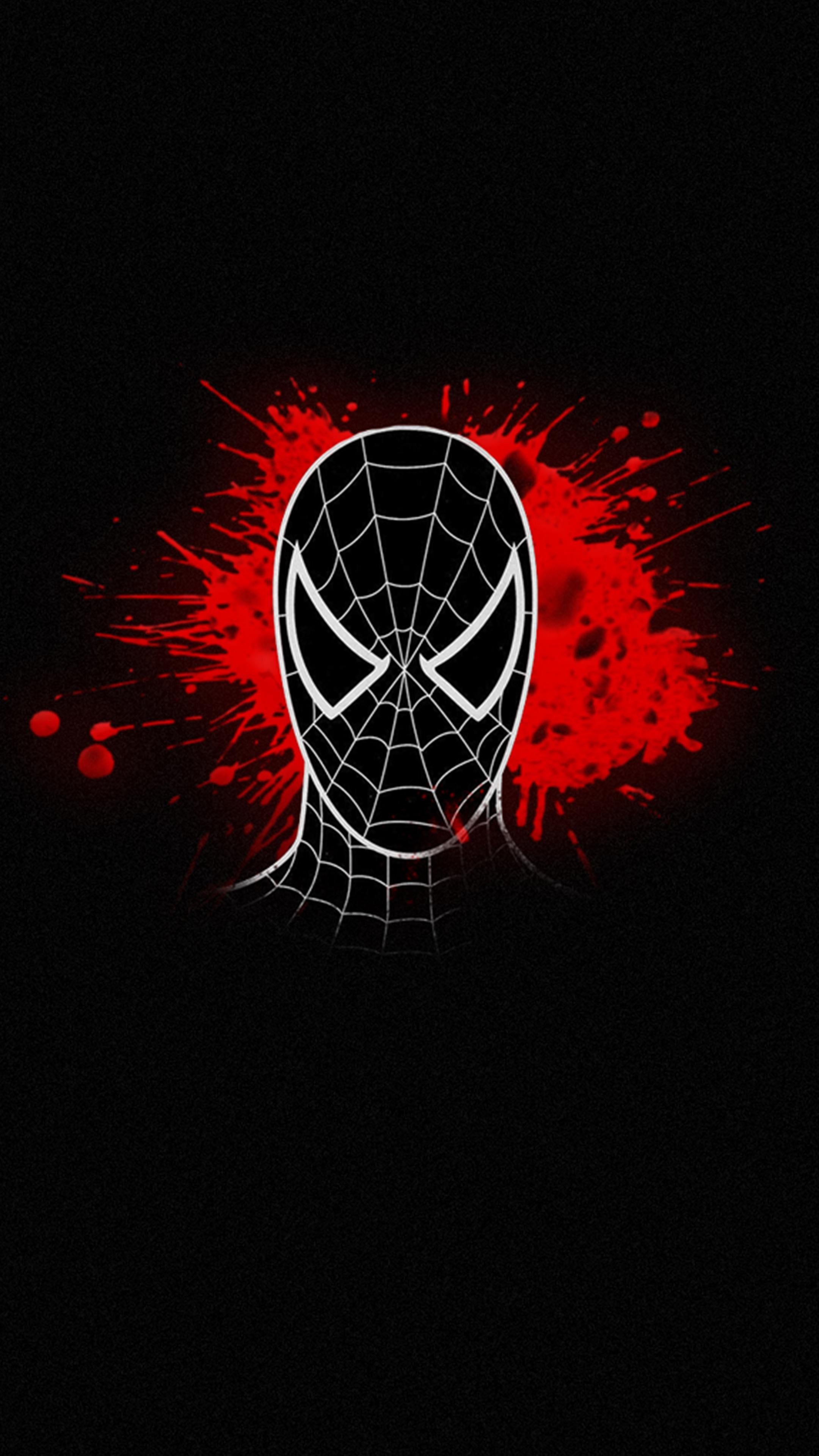 2160x3840 Wallpaper Spider Man, Minimalism, Art, Superhero, Head, Background Free Image