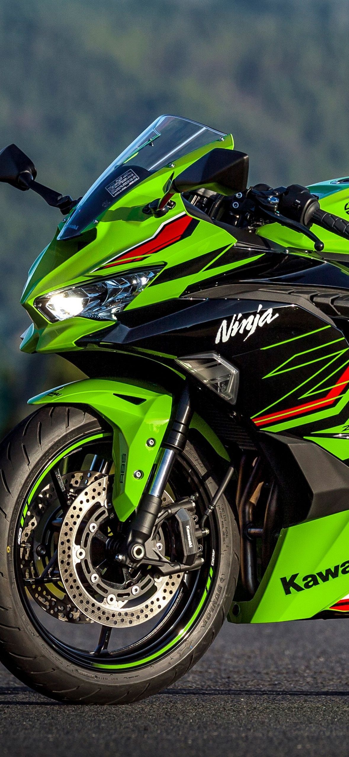 1179x2556 Kawasaki Ninja ZX 4RR Wallpaper 4K, Sports Bikes