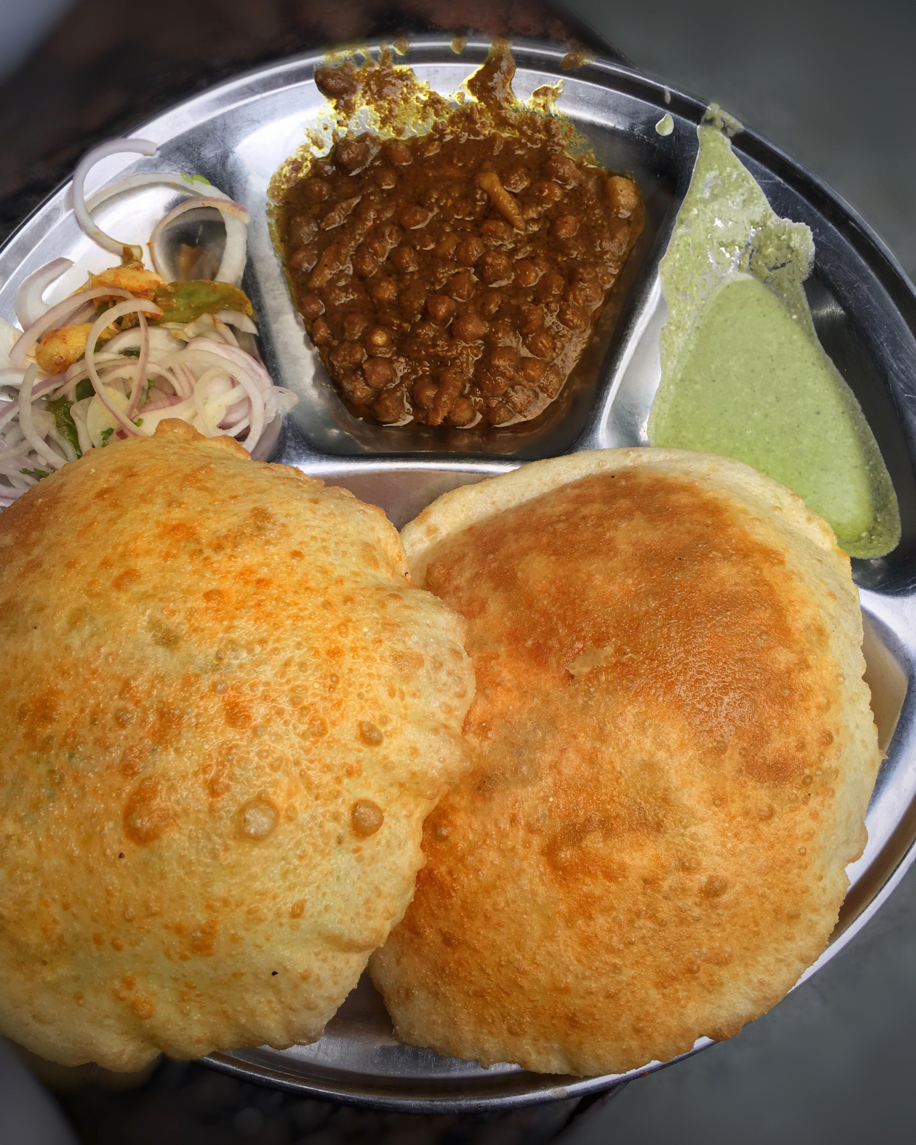 3024x3780 Chole bhature breakfast [I ATE]