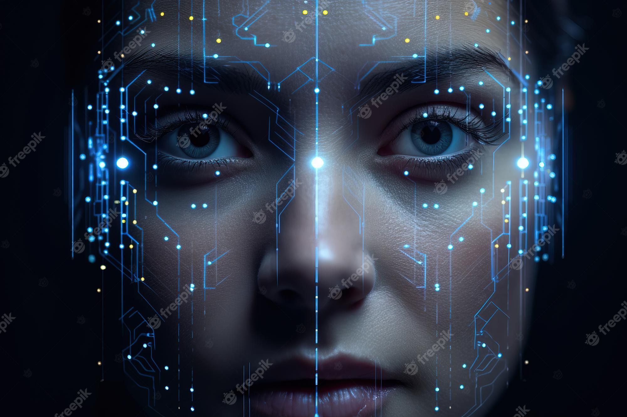 2000x1333 Artificial Intelligence Face Recognition Image