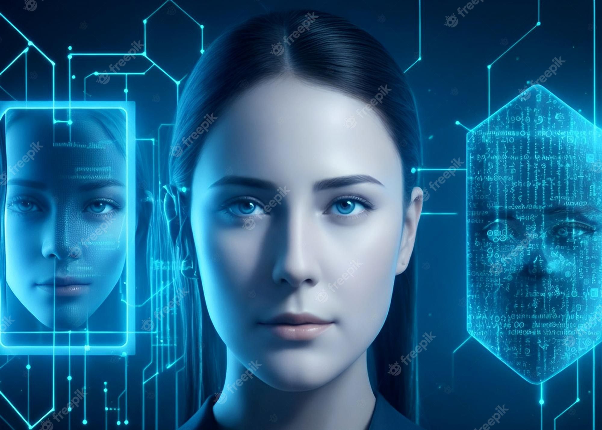 2000x1428 Face Recognition Image