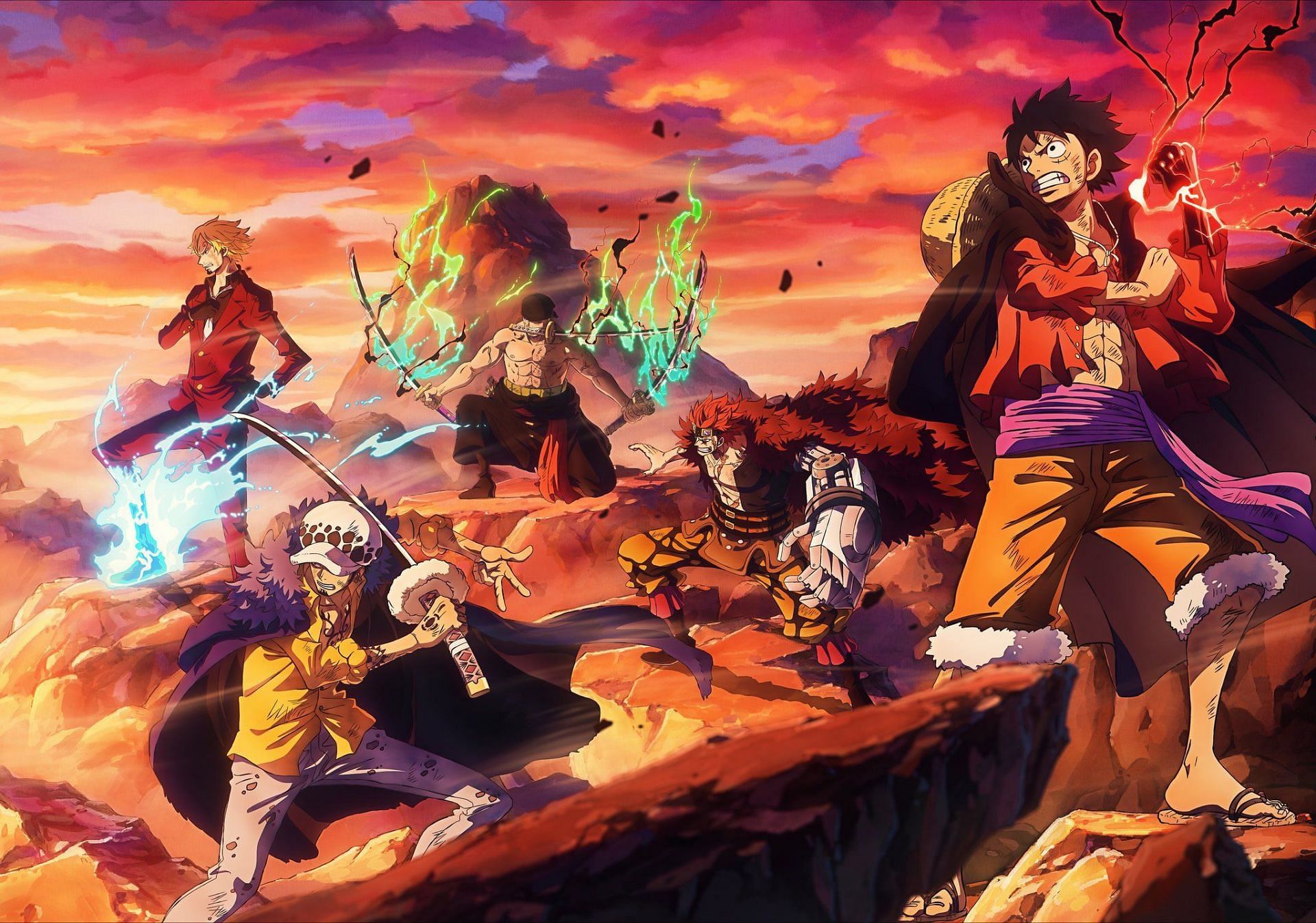 1920x1346 One Piece drops new key visual for the Wano arc climax