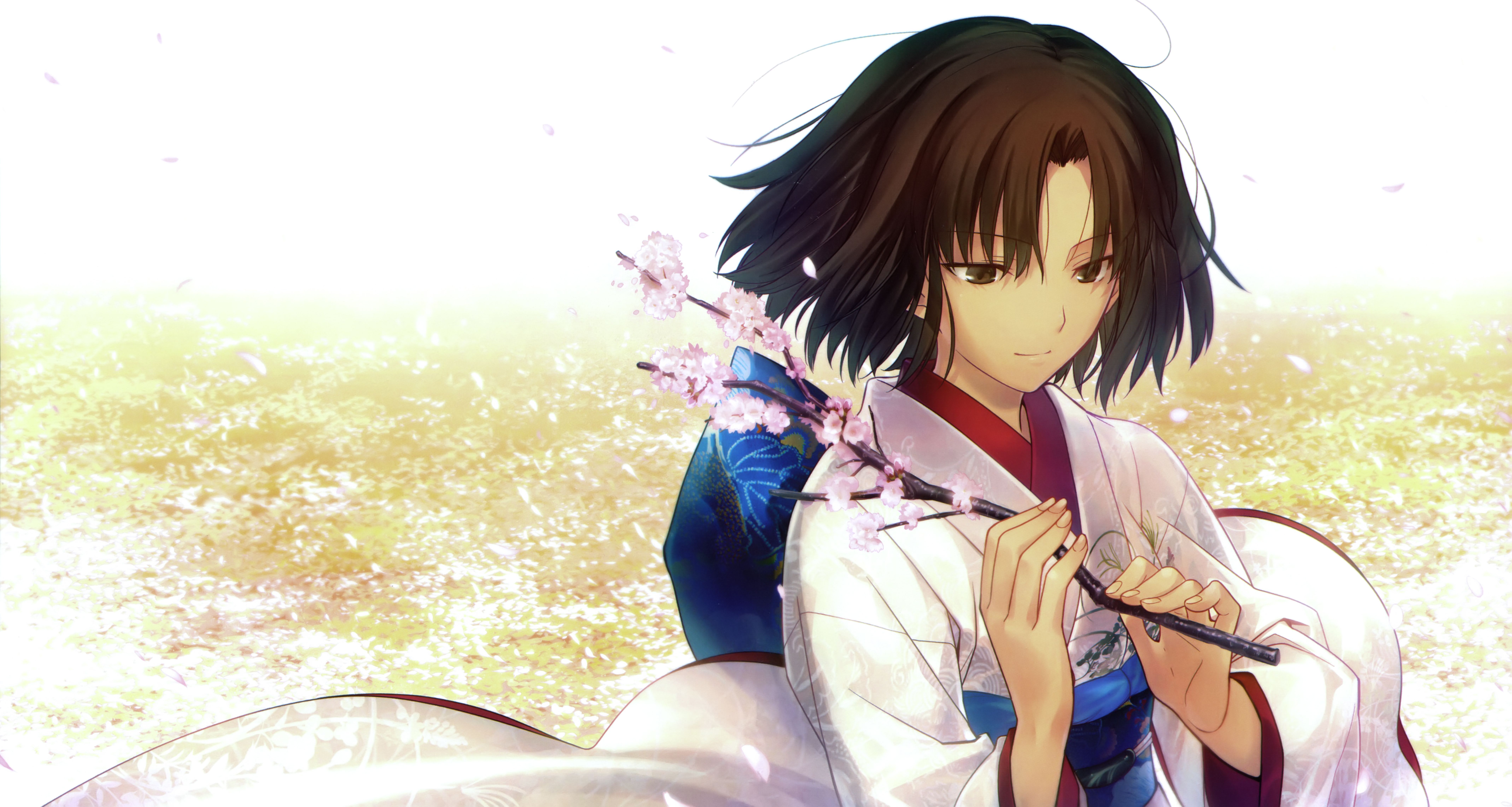 8557x4568 Shiki Ryougi HD Wallpaper and Background