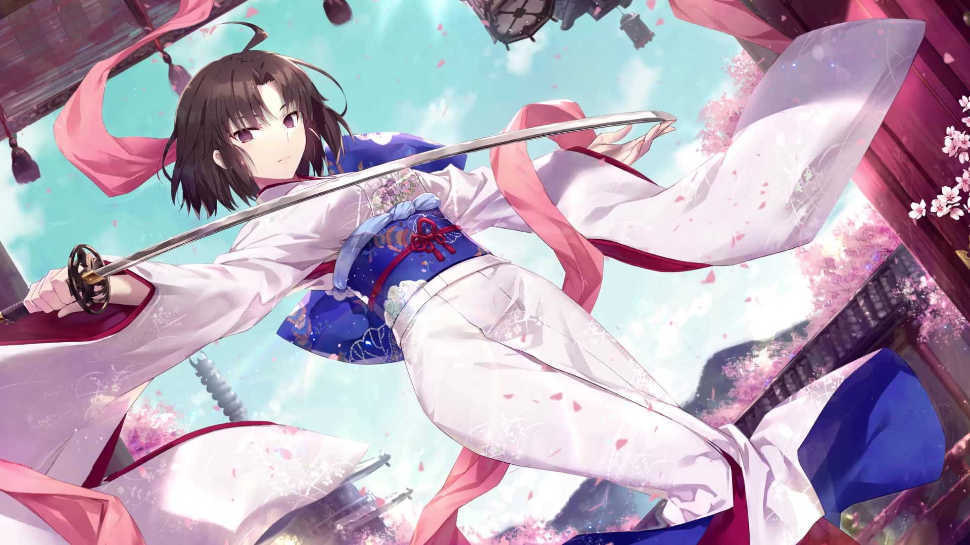 1920x1080 Shiki Ryougi Live Wallpaper, Animated Wallpaper