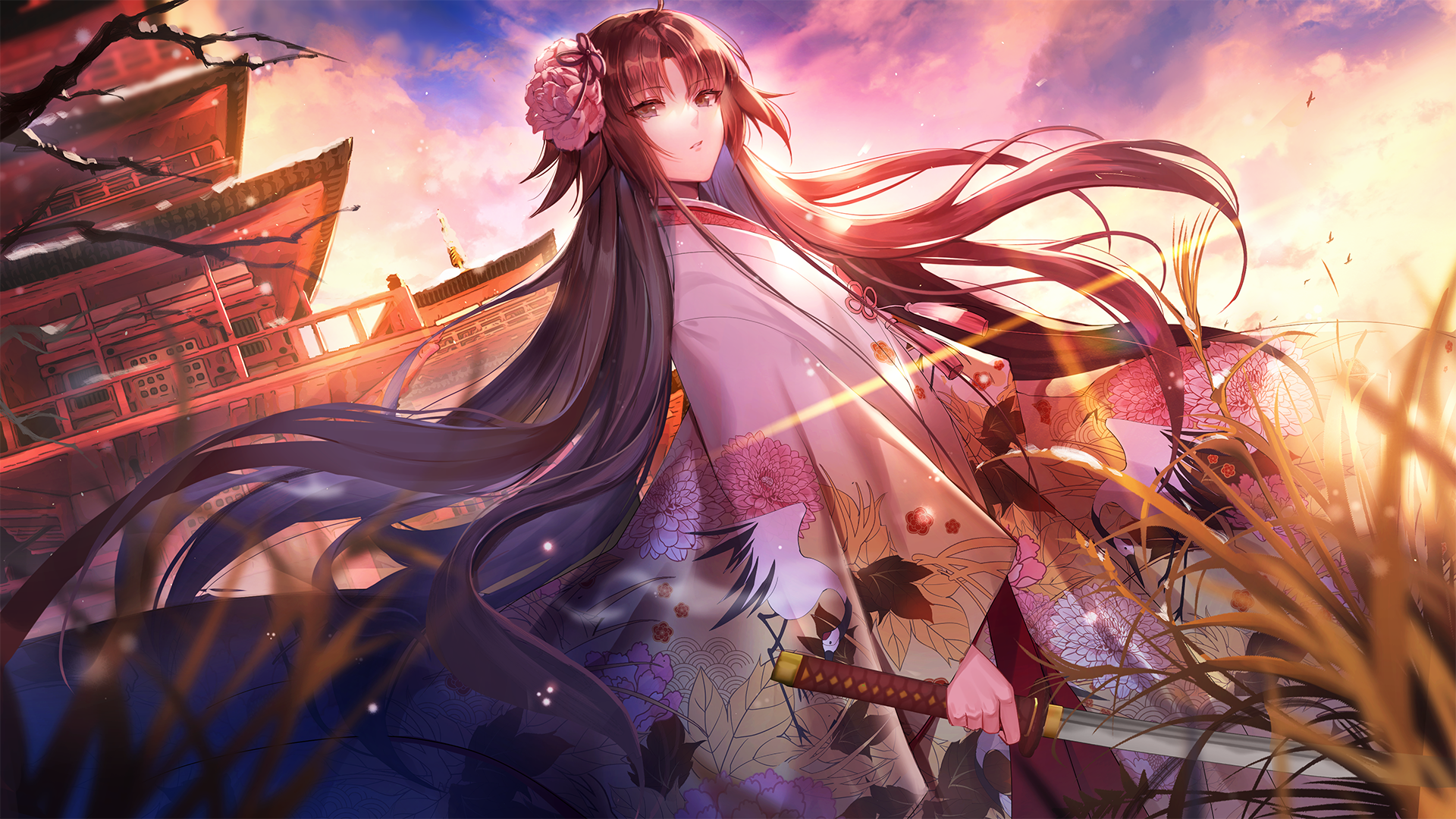 1920x1080 Ryougi Shiki, Wallpaper Anime Image Board