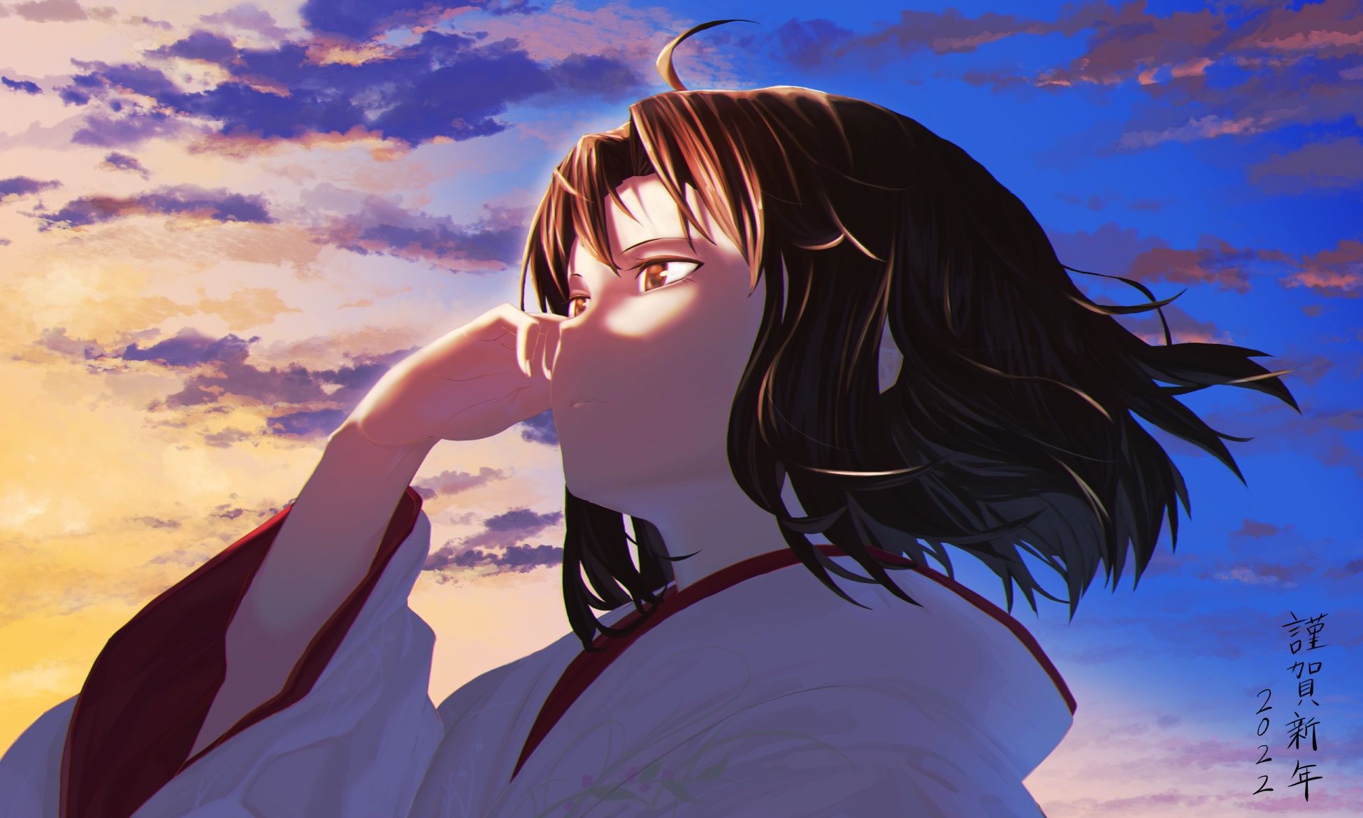 1950x1170 Kara No Kyōkai HD, Shiki Ryougi Gallery HD Wallpaper