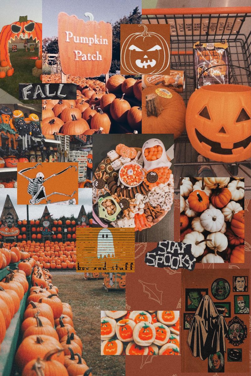 800x1200 Halloween Preppy Wallpaper